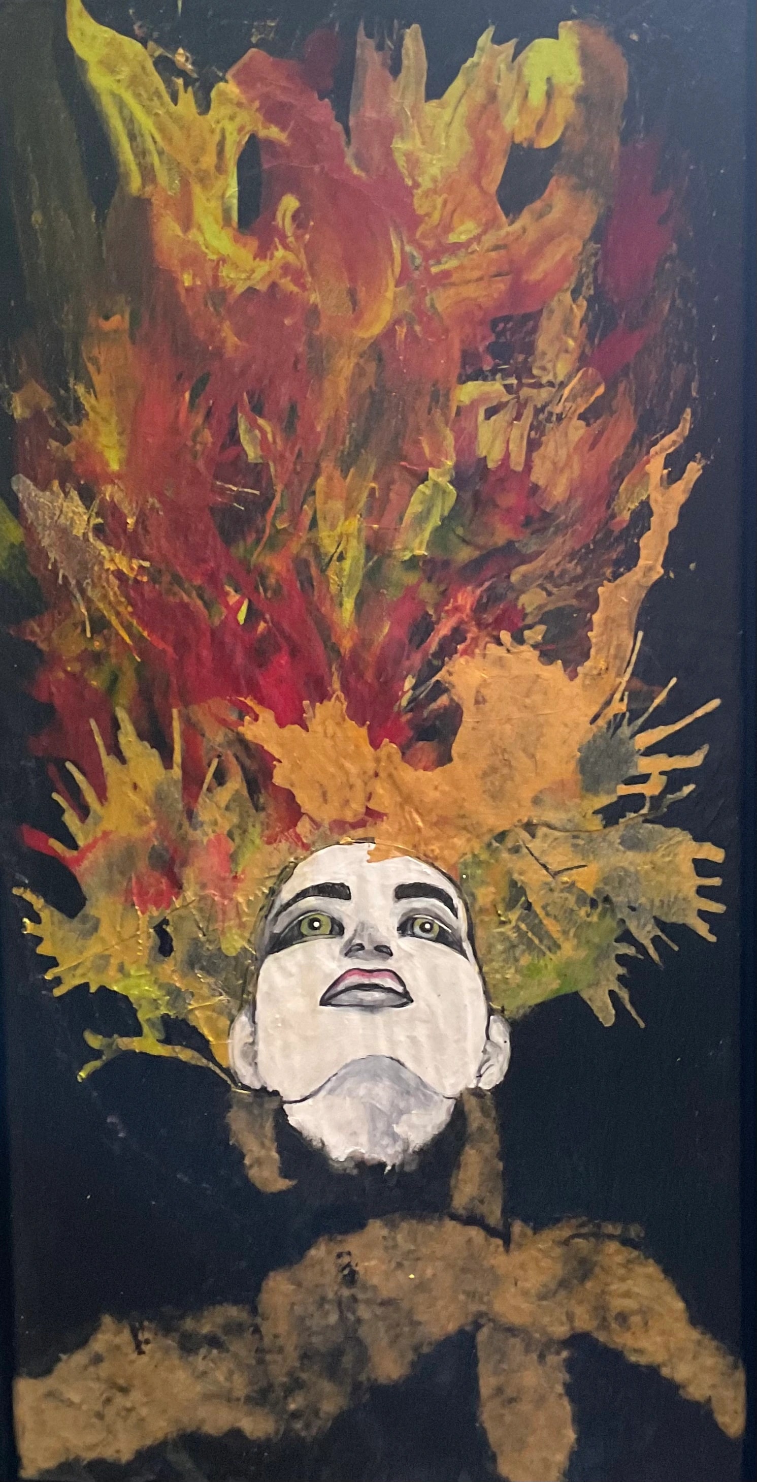 Floral Gaze Portrait