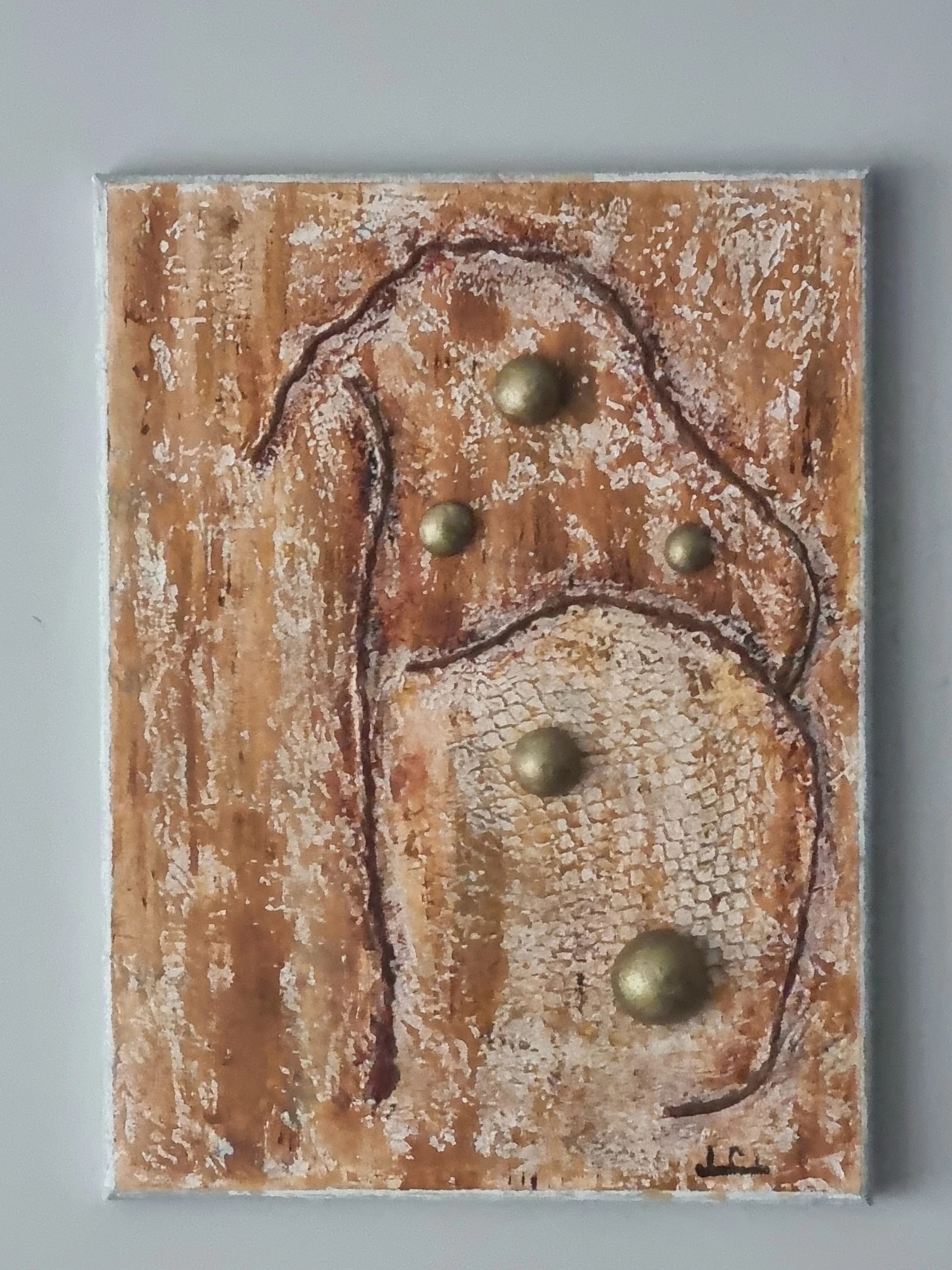 Textured Abstract Form