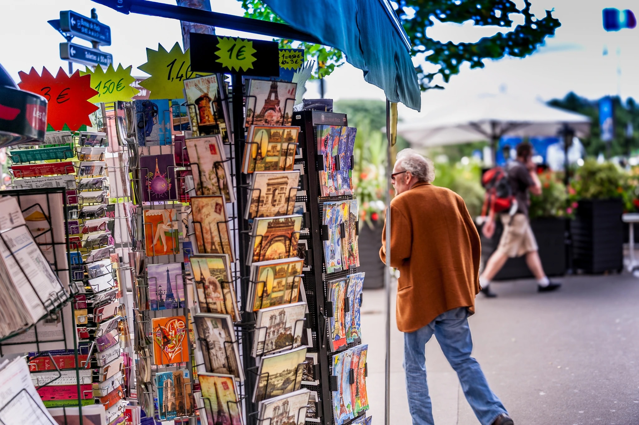 Postcard Stand Afternoon