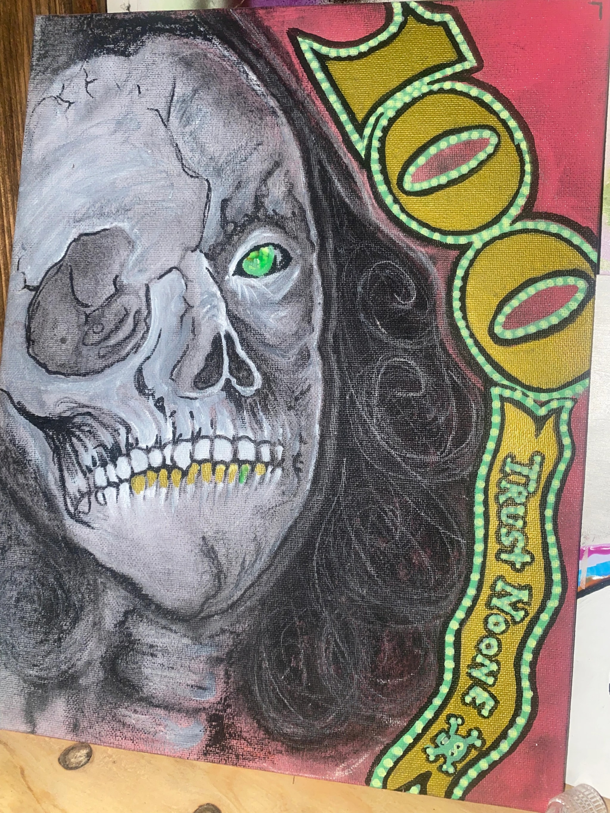 Emerald-Eyed Skull