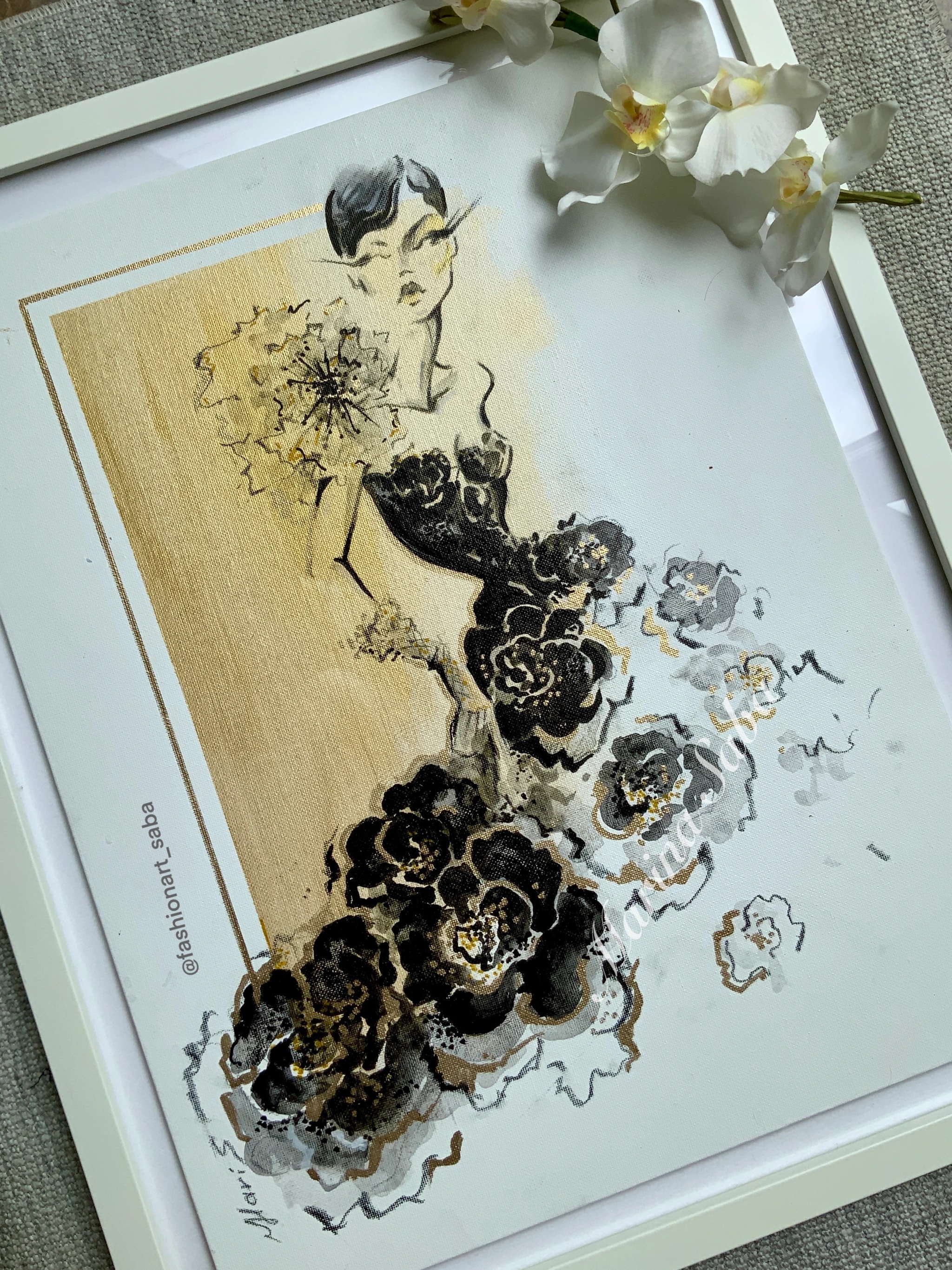 Floral Noir
