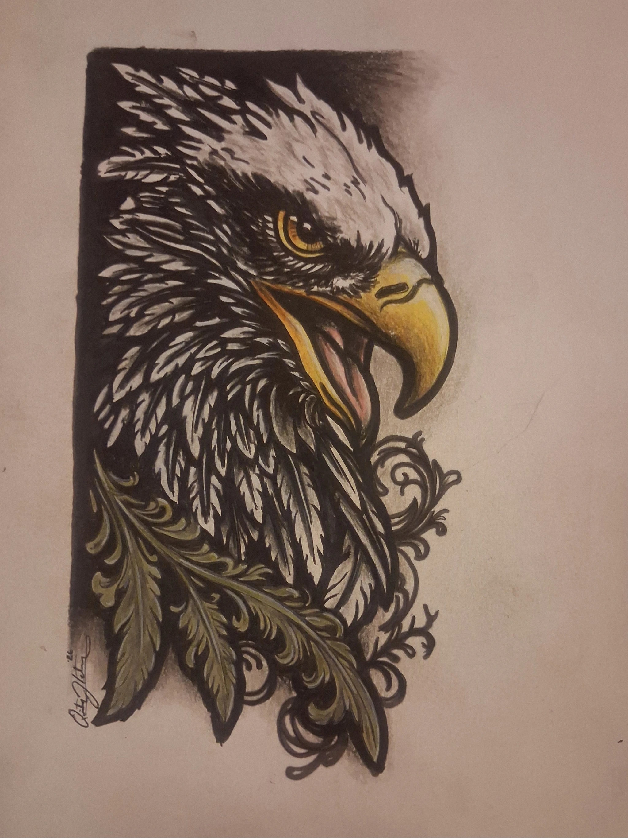 Golden-Eyed Eagle
