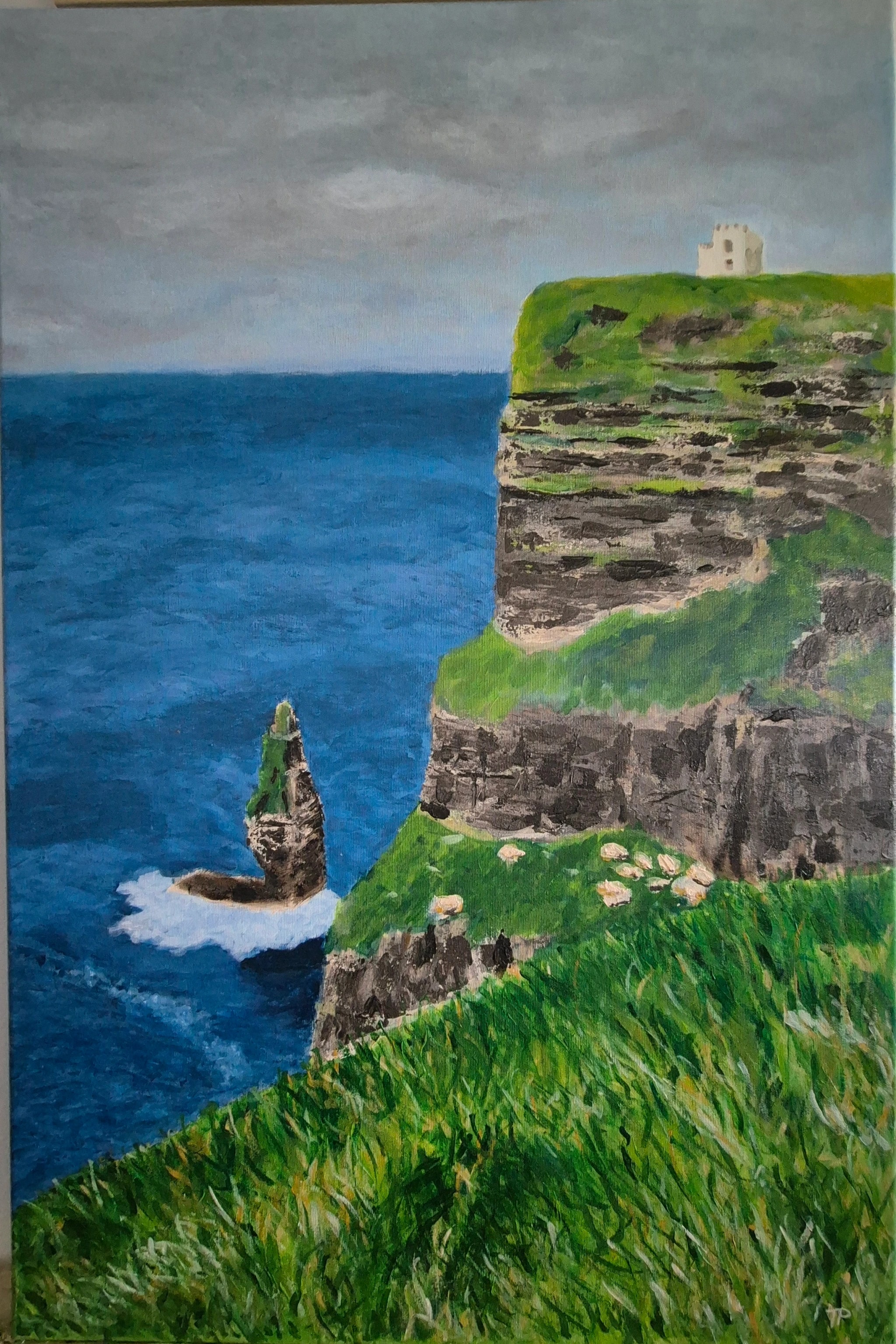 Cliffside Sea Stack