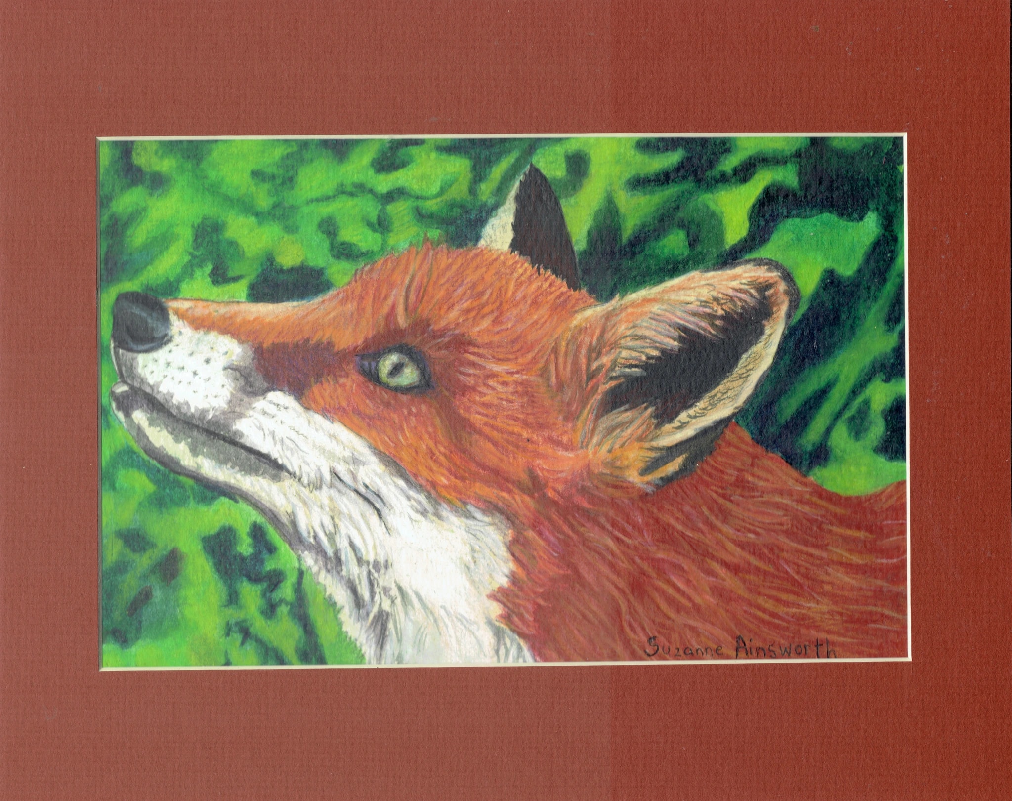 Fox Among Leaves
