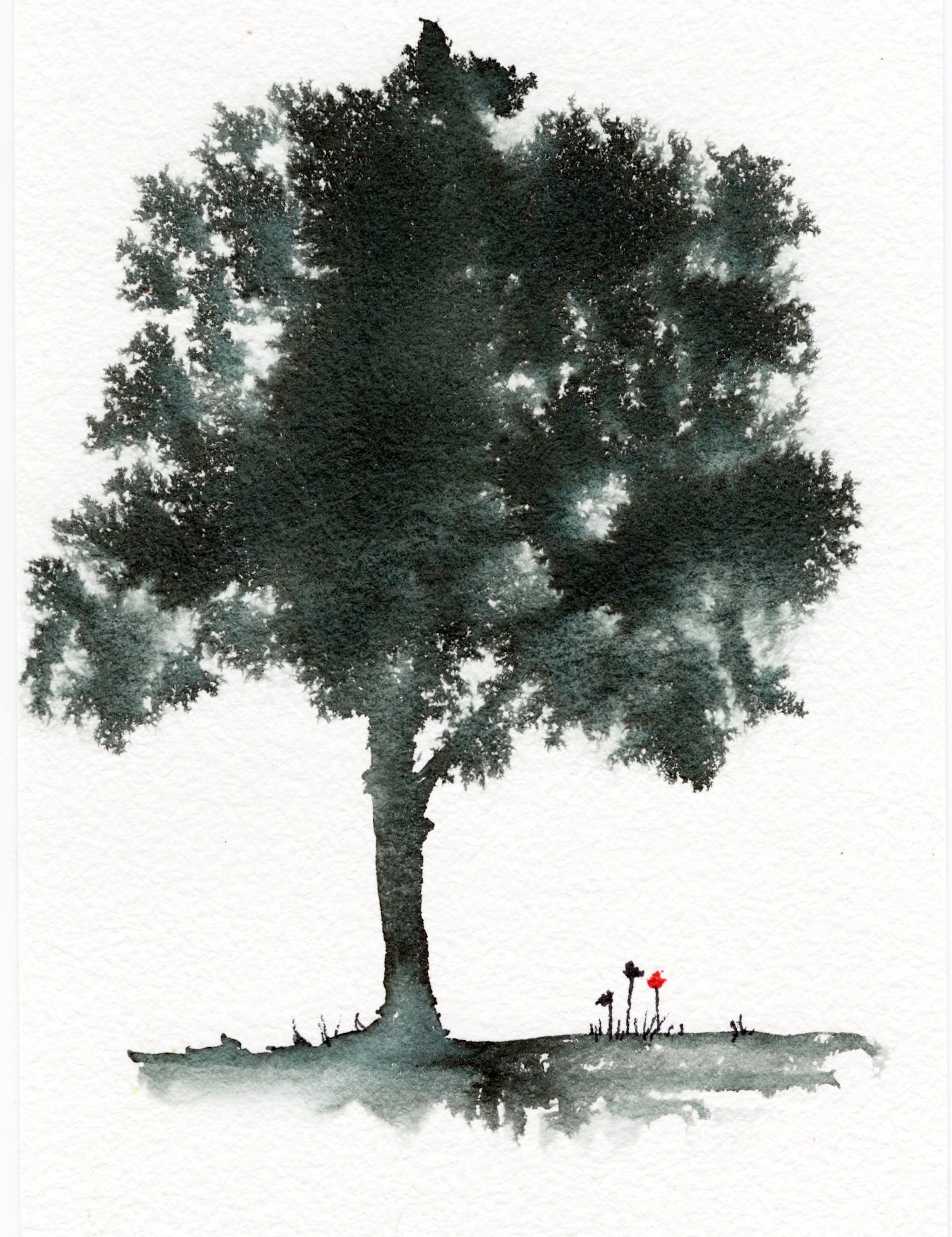 B & W Tree