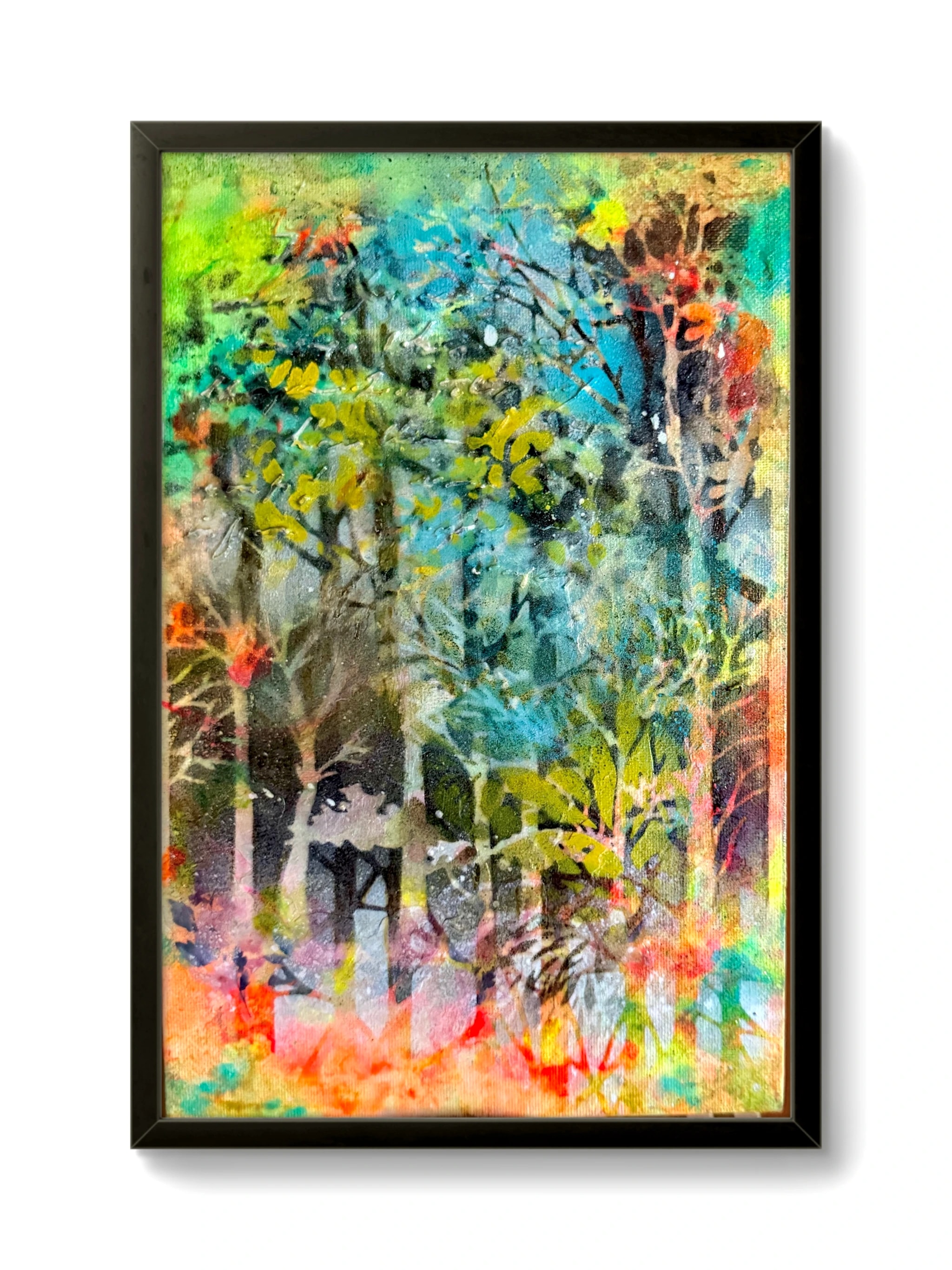 Colorful Forest Abstract