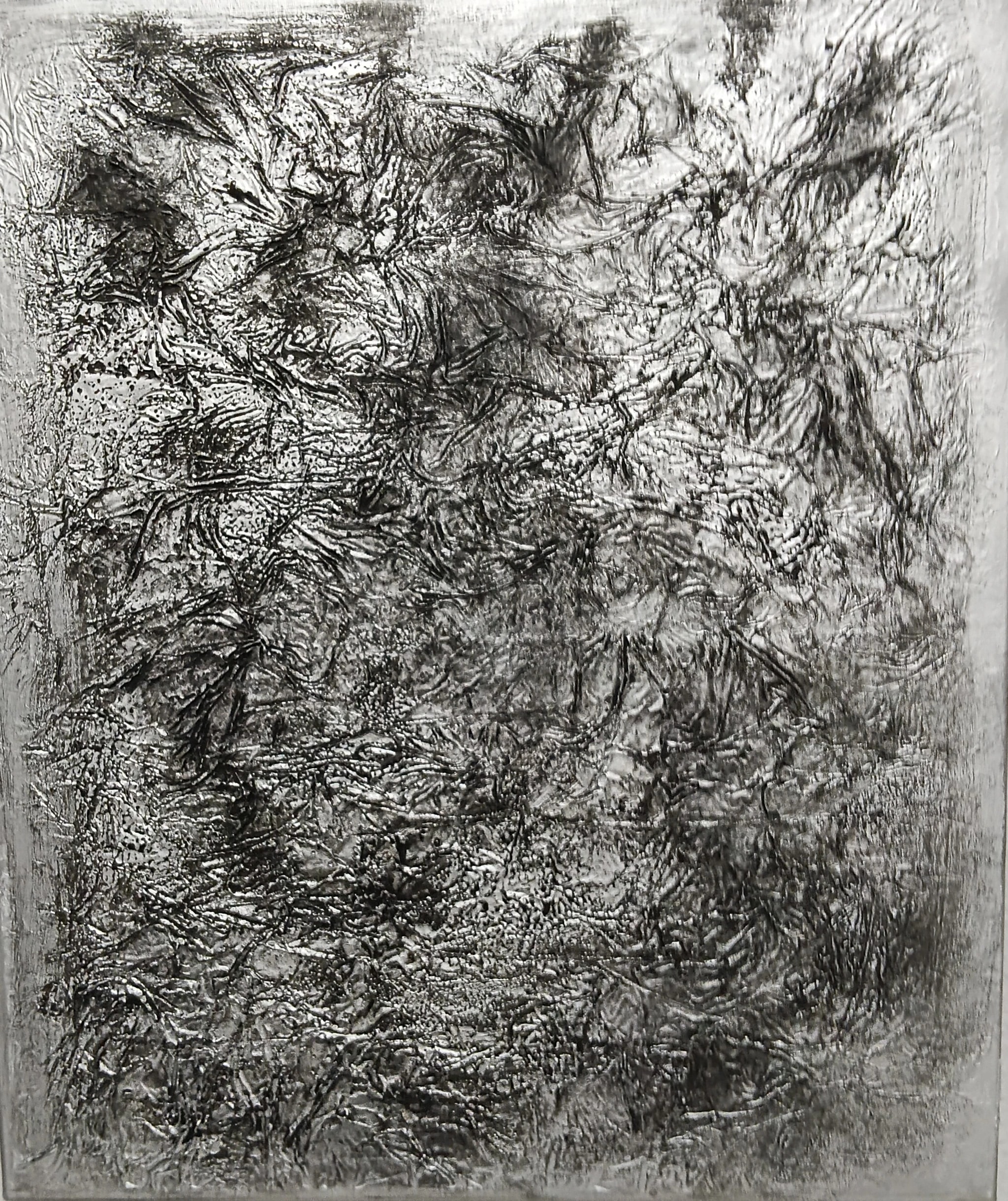 Charcoal Texture Field