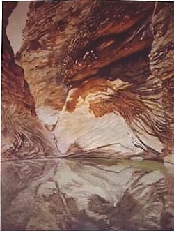Canyon Pool Reflection