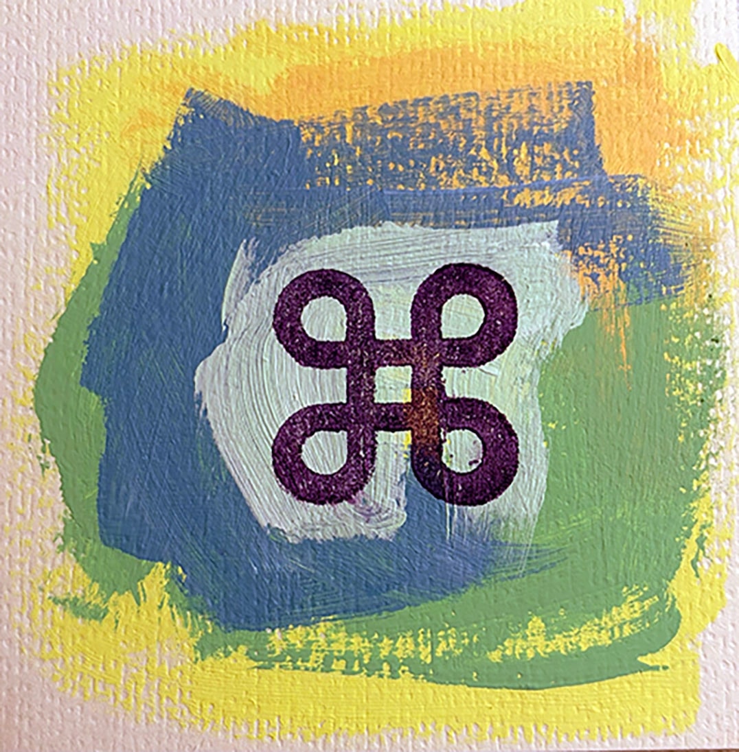 Cat Symbol Abstract