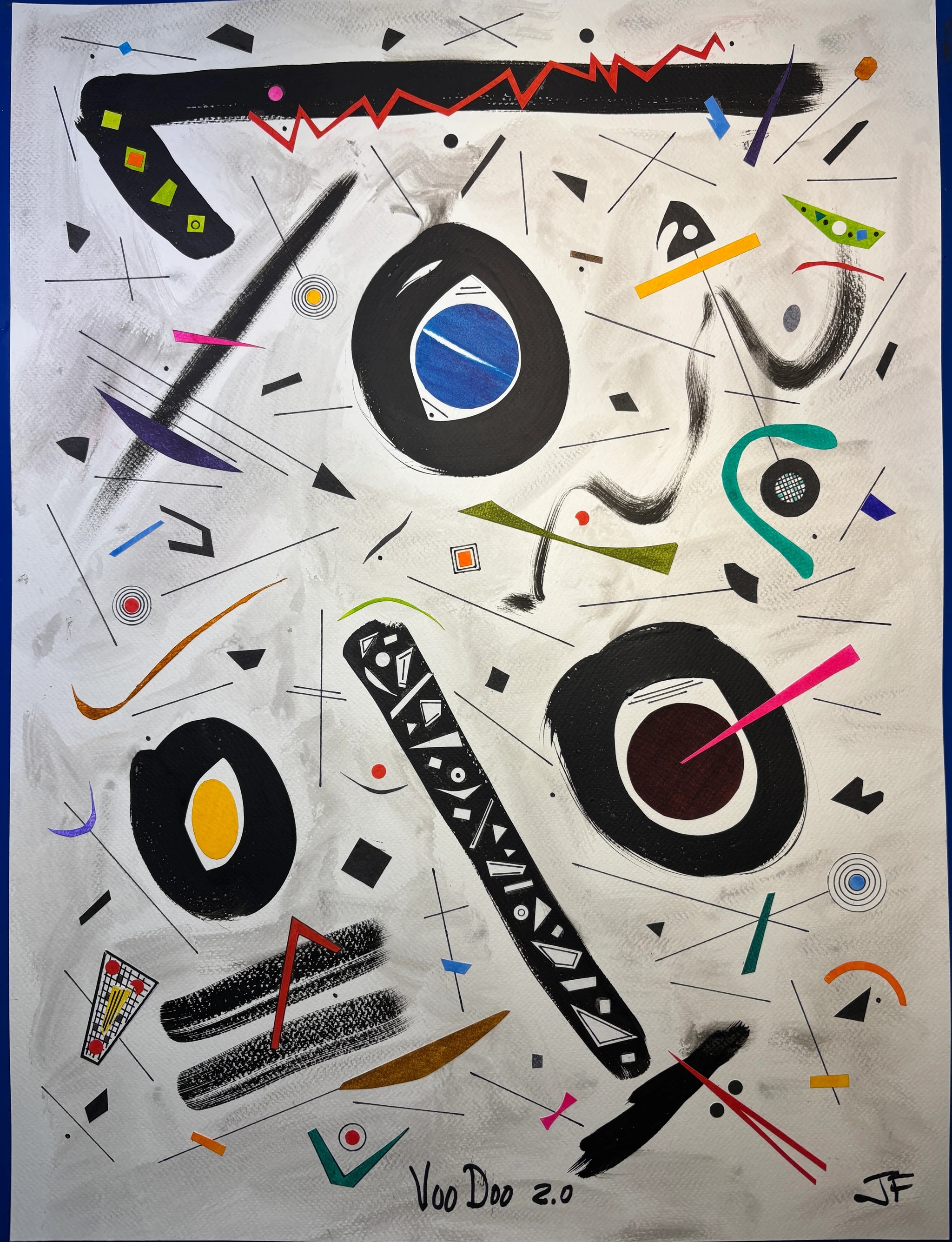 Geometric Color Collage