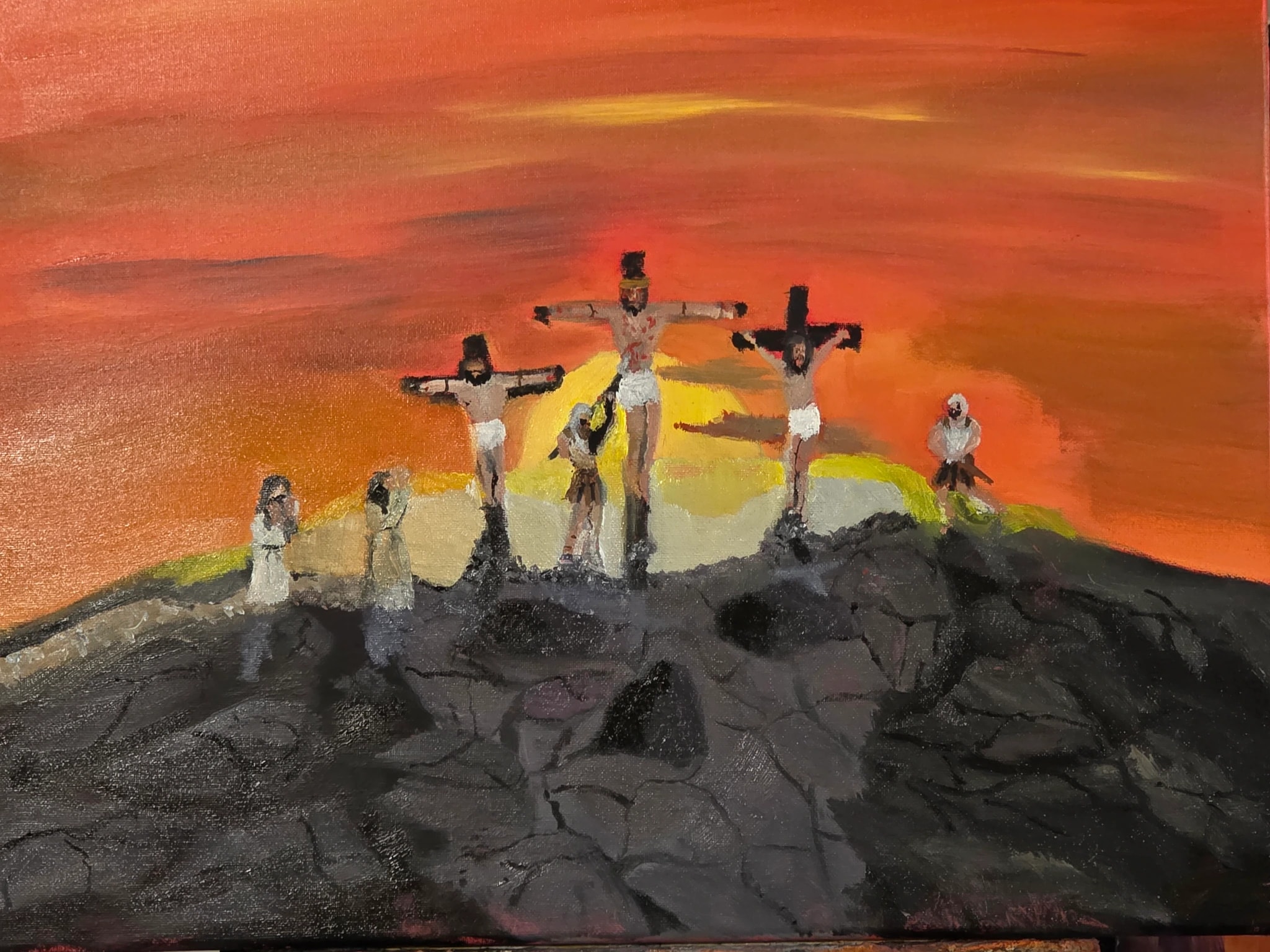 Calvary at Sunset