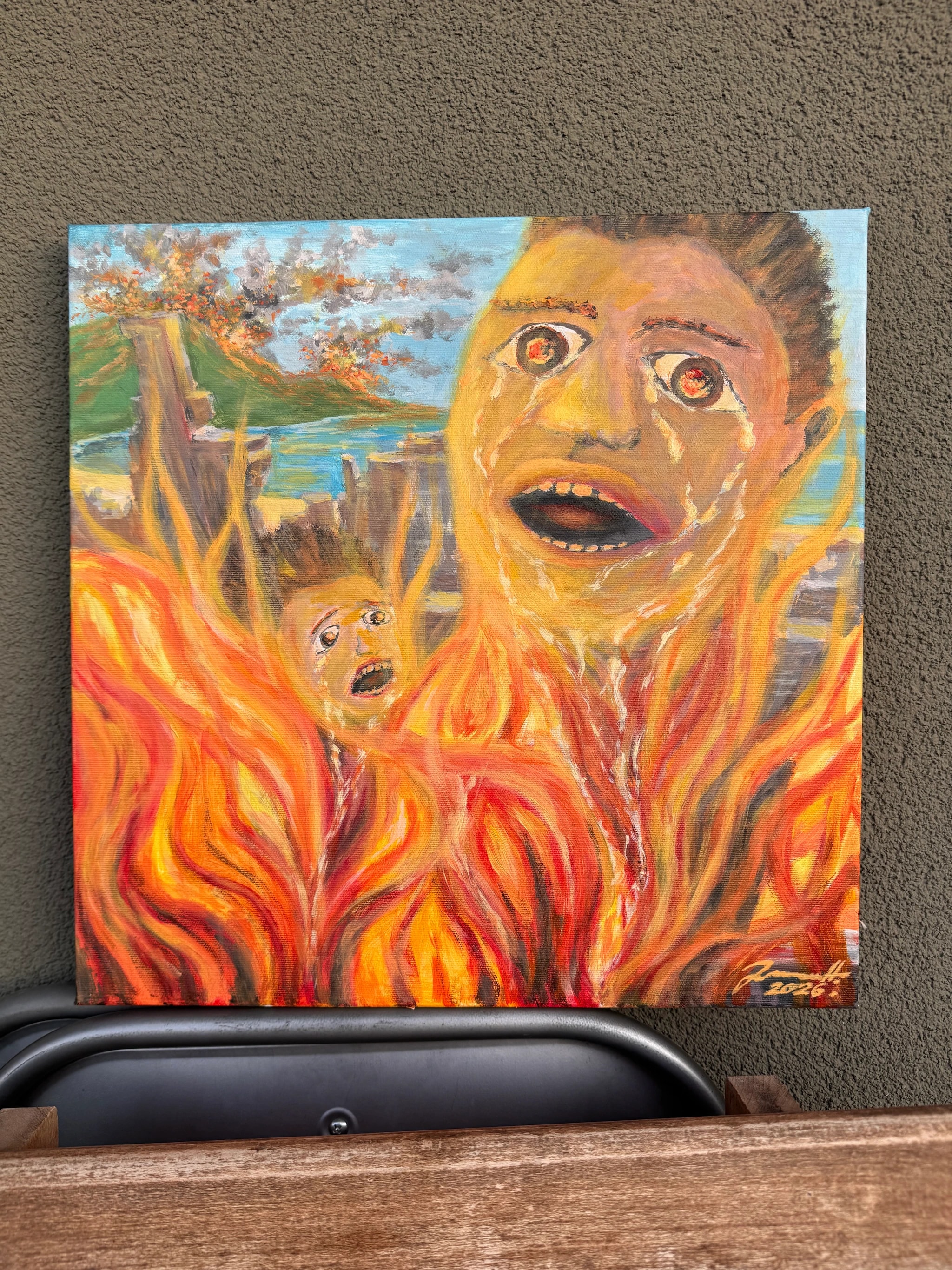 Flamewoven Portrait