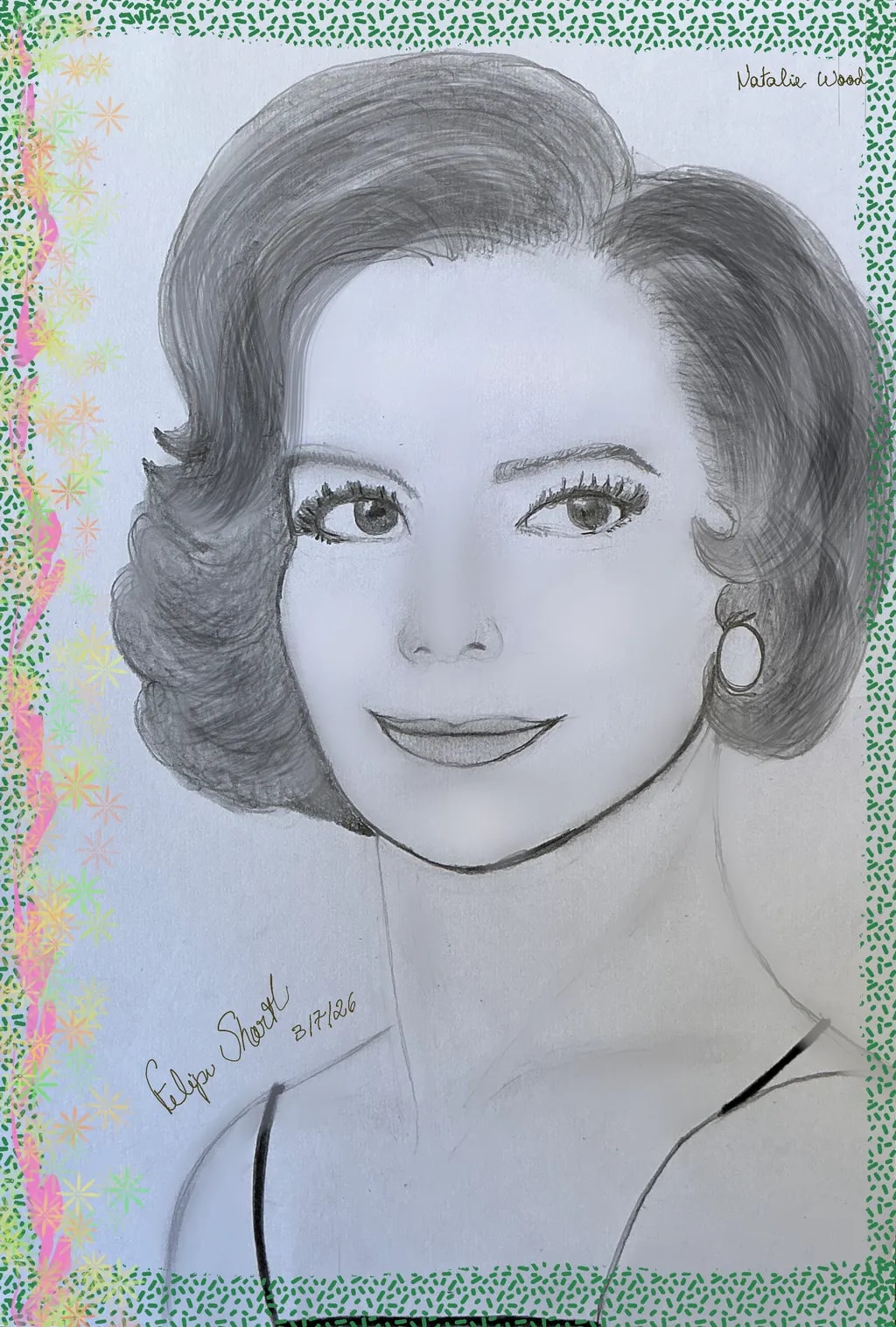 Grayscale Woman Portrait