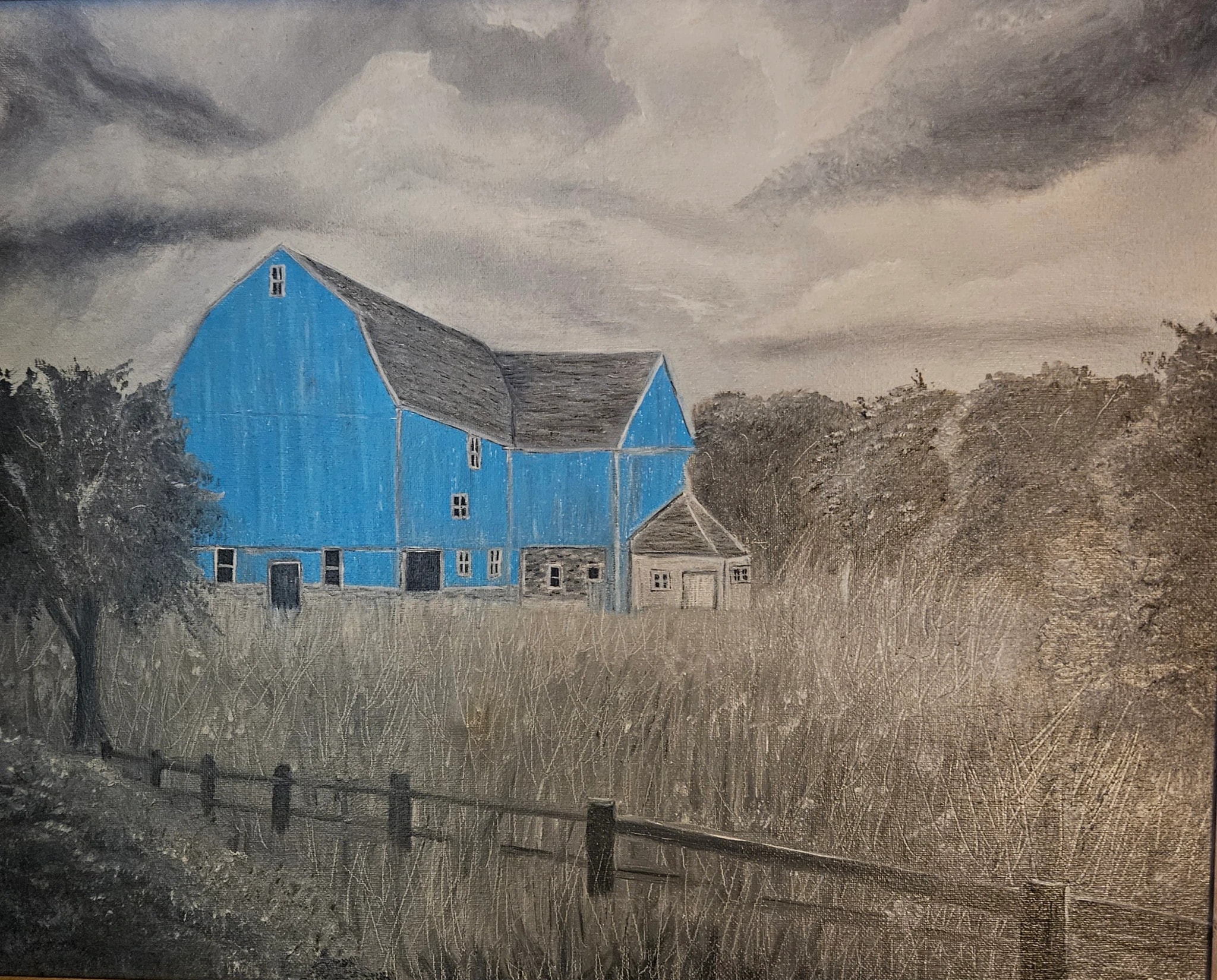 Blue Barn Countryscape