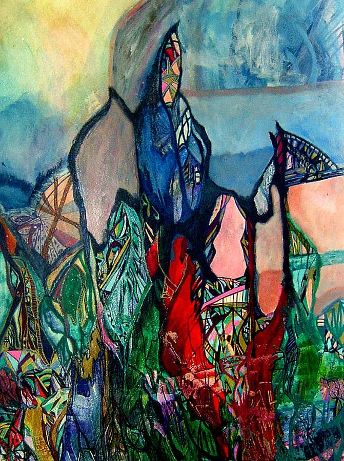 Stained Glass Figures