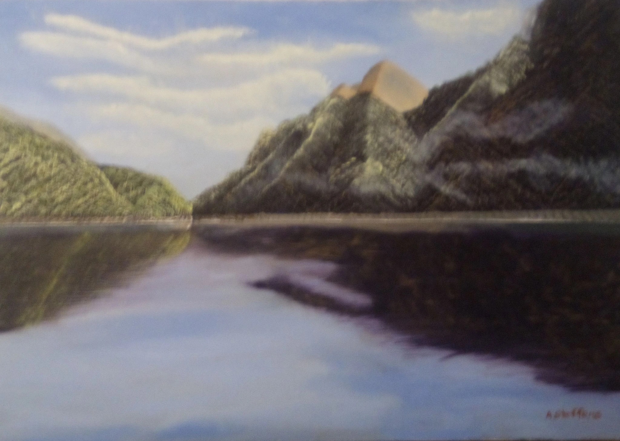 Mountain Lake Reflection