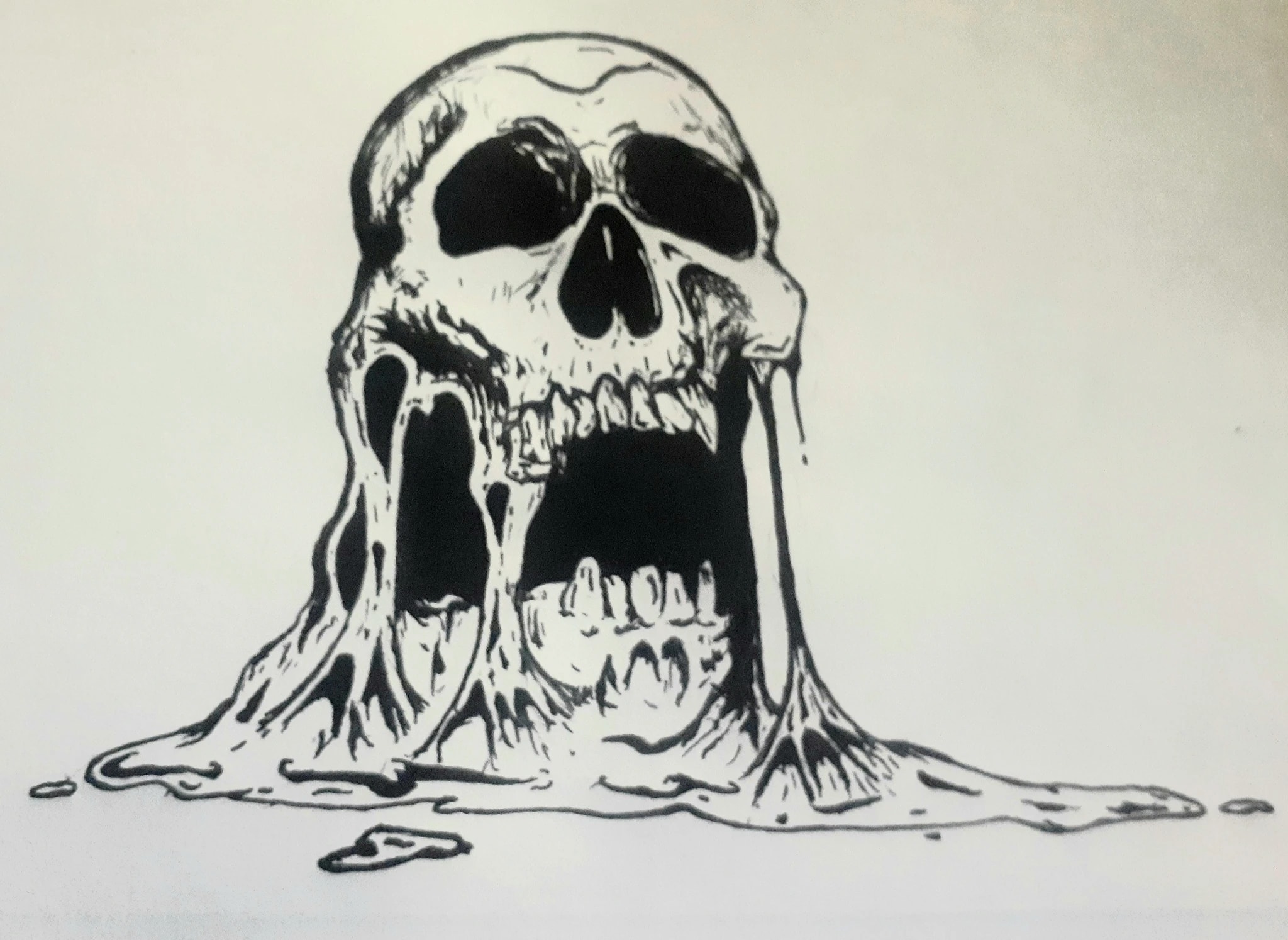Melting Skull