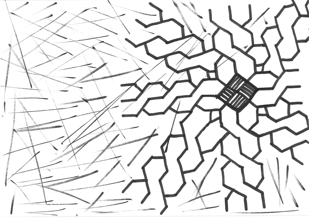 Abstract Lines Network