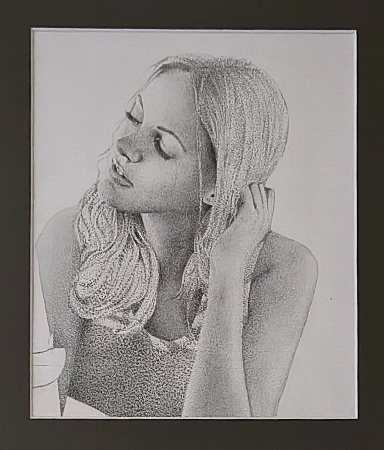 Stippled Portrait