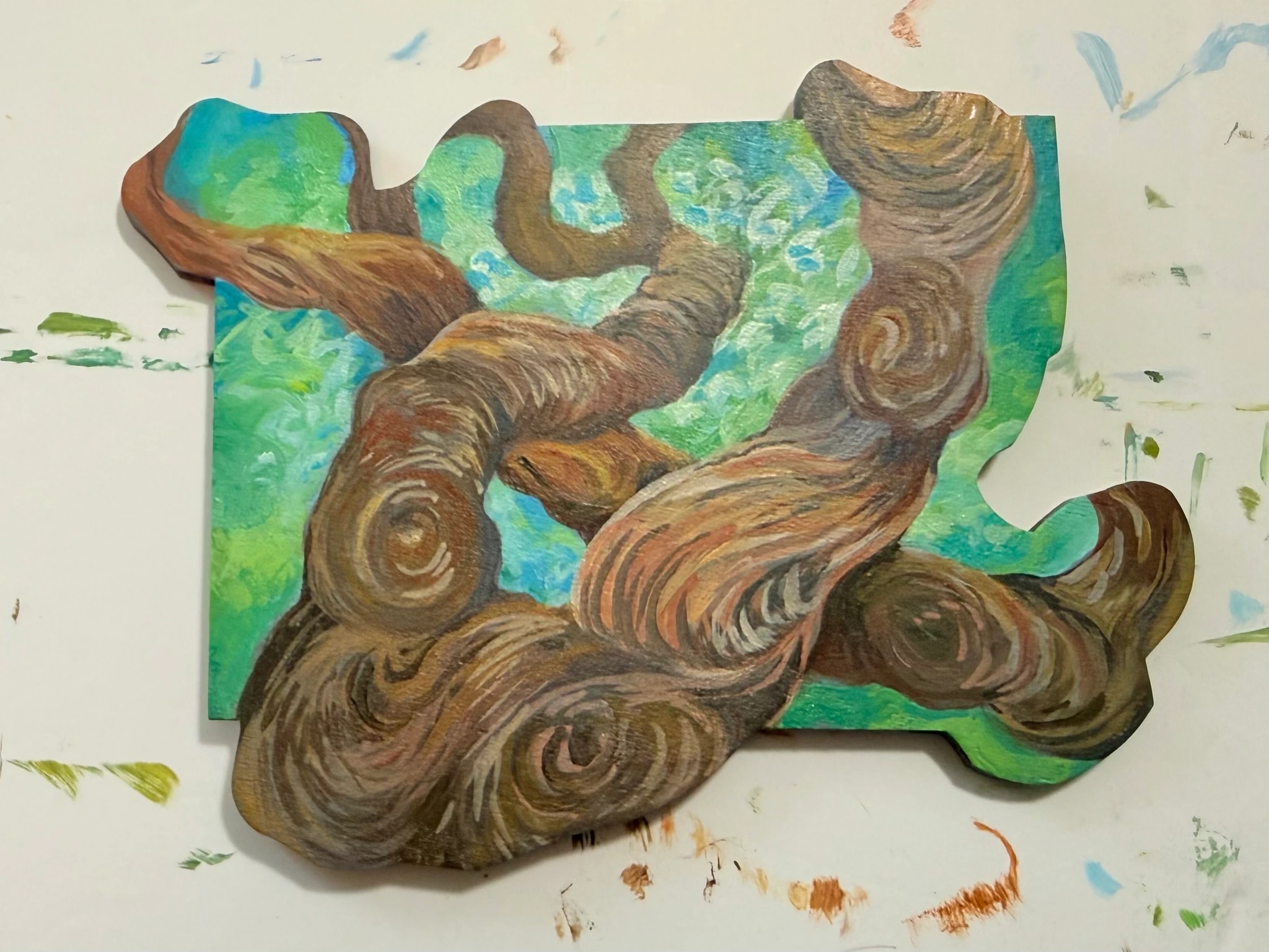 Twisted Tree Bark