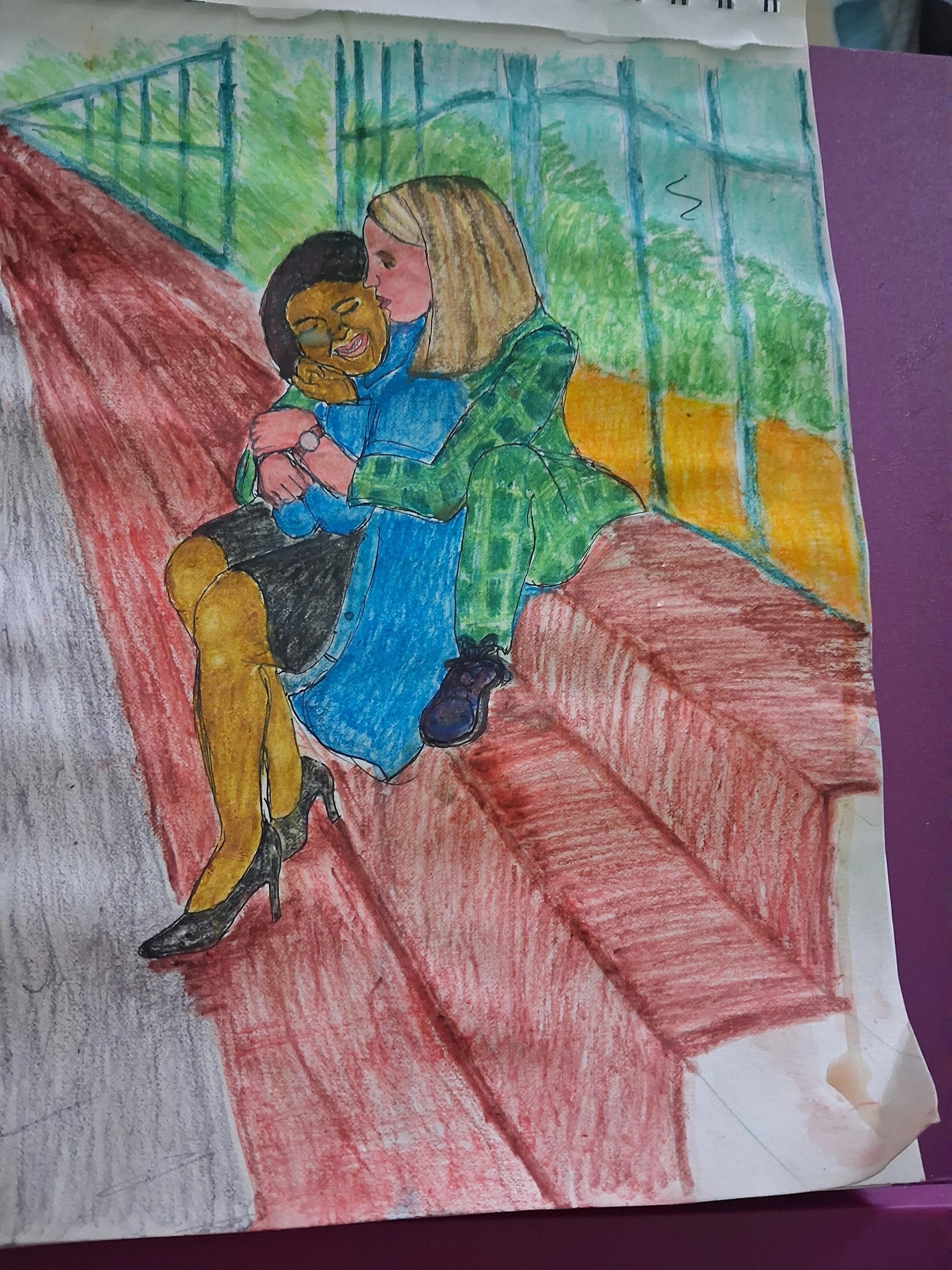 Couchside Embrace