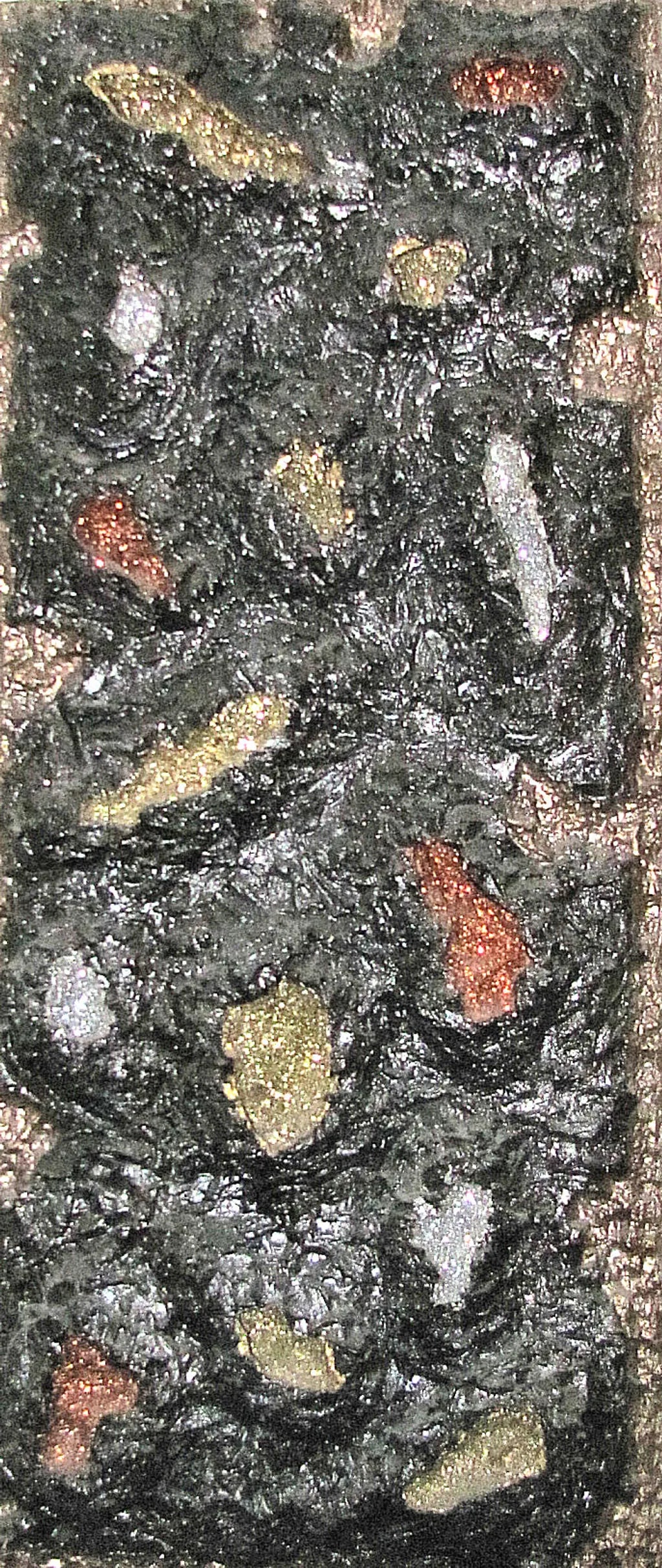 Metallic Pebble Field