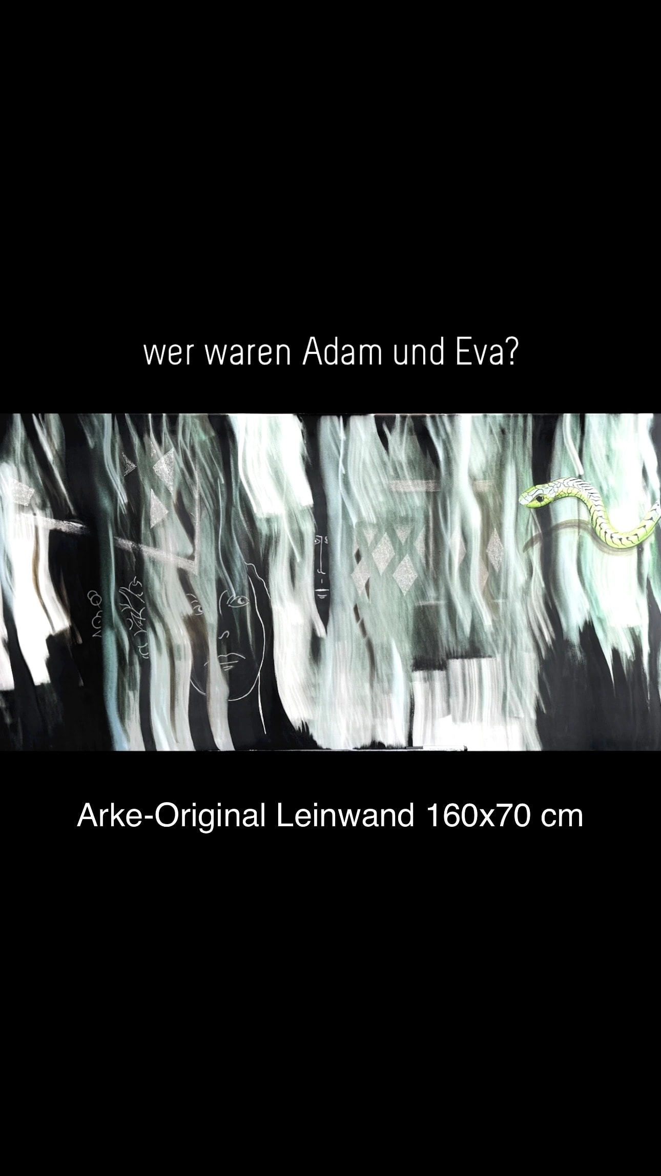 Adam and Eva Canvas