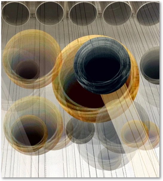 Overlapping Vessels