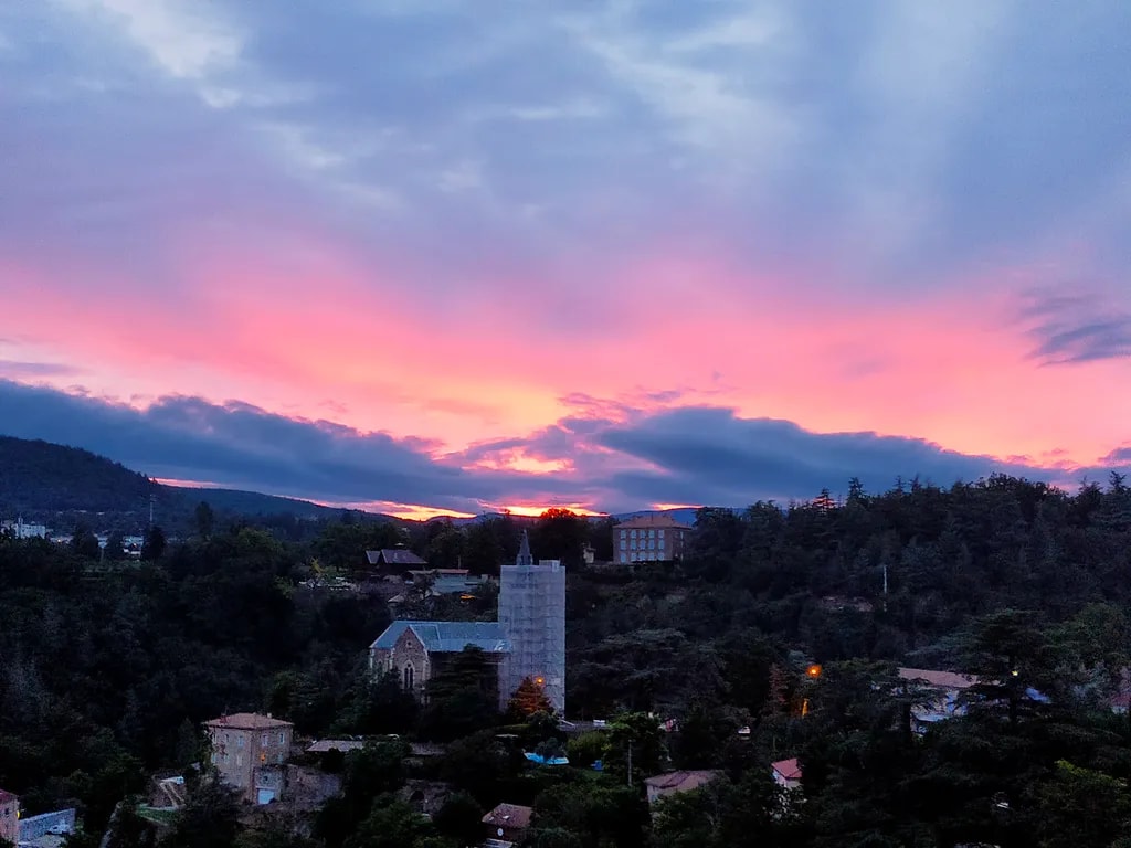 Hillside Sunset