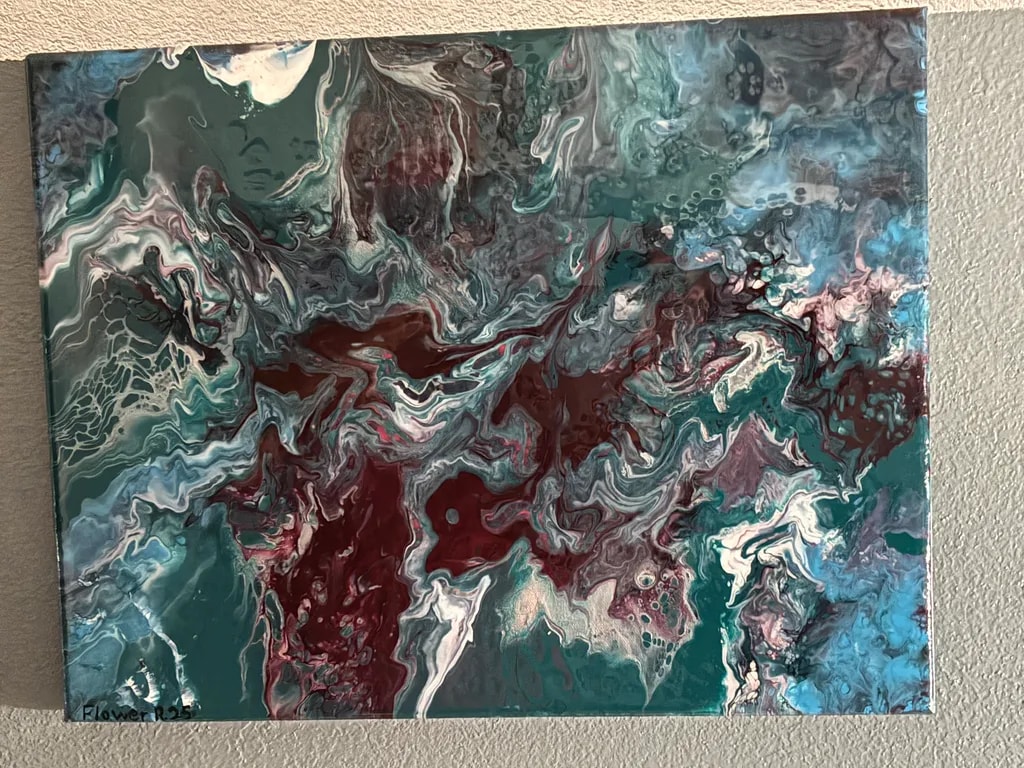 Tidal Maroon Abstraction