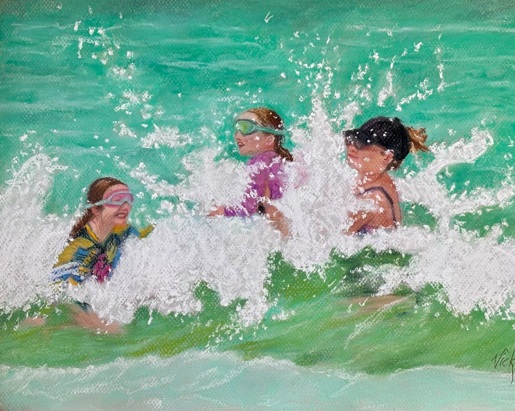 Children in the Surf 