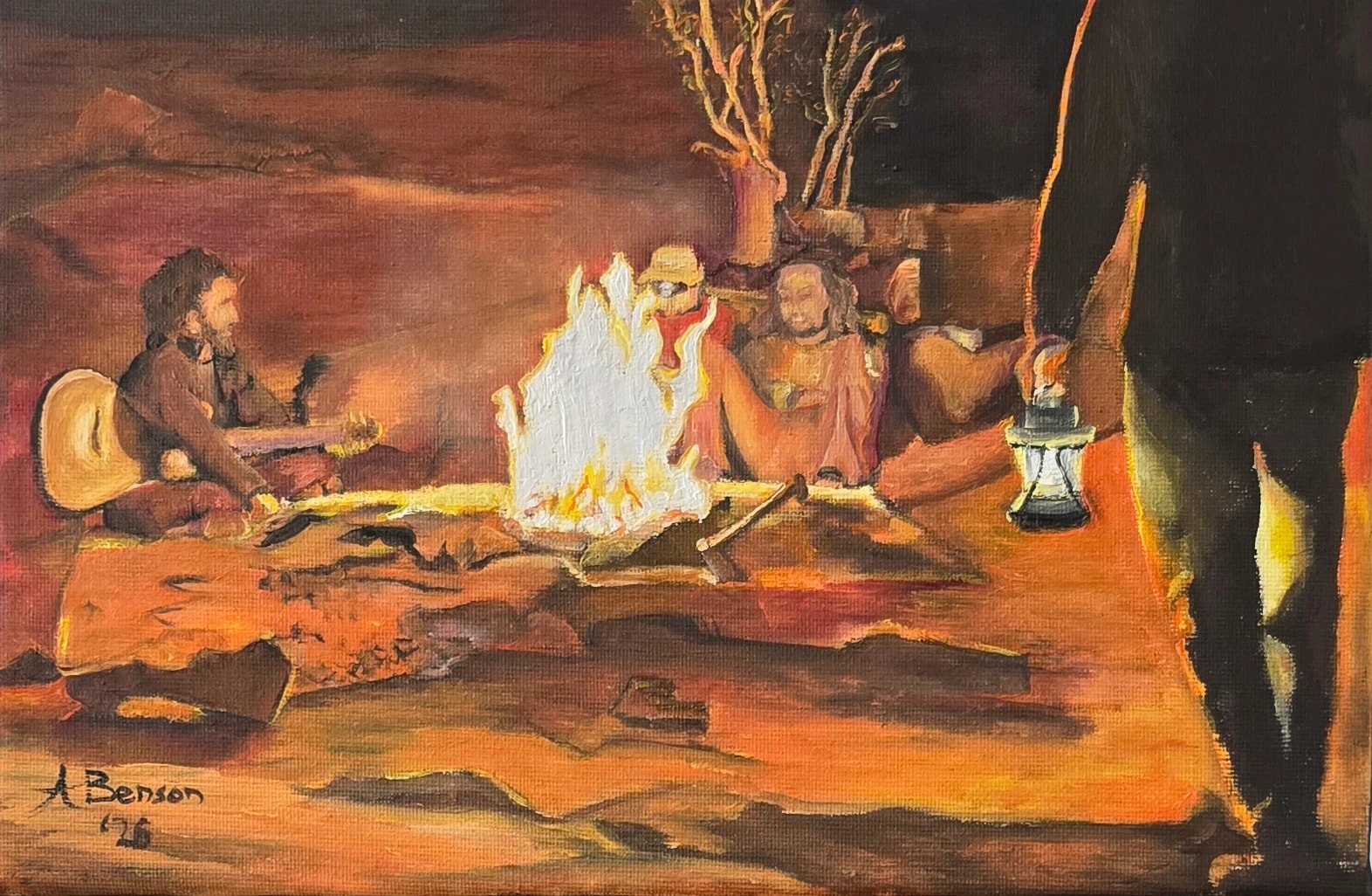 Campfire Guitar Gathering