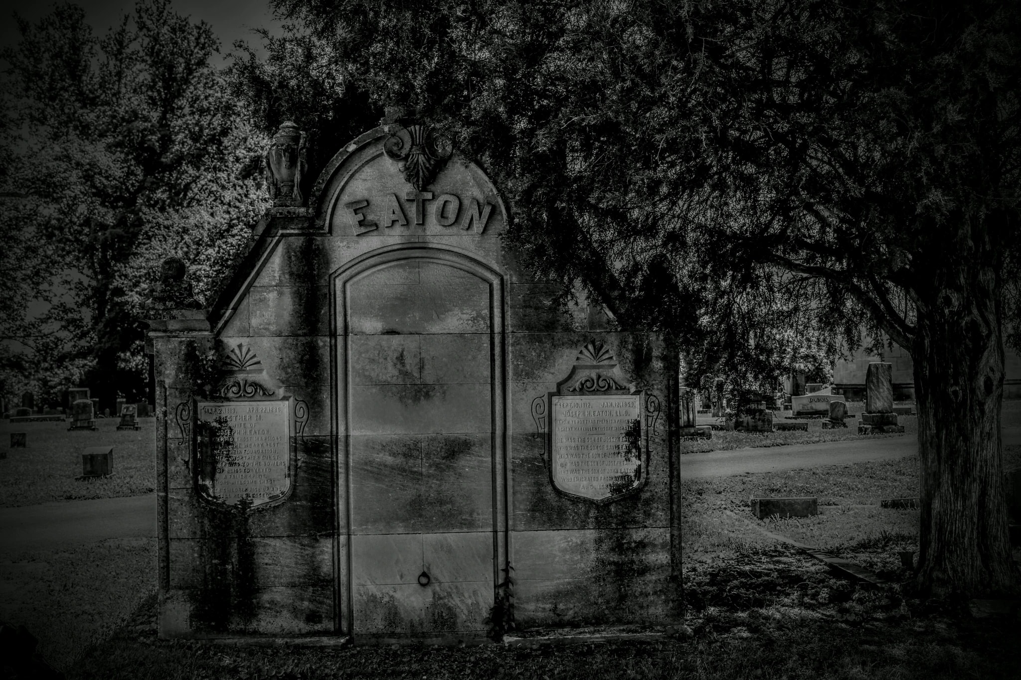 Eaton Cemetery Monument
