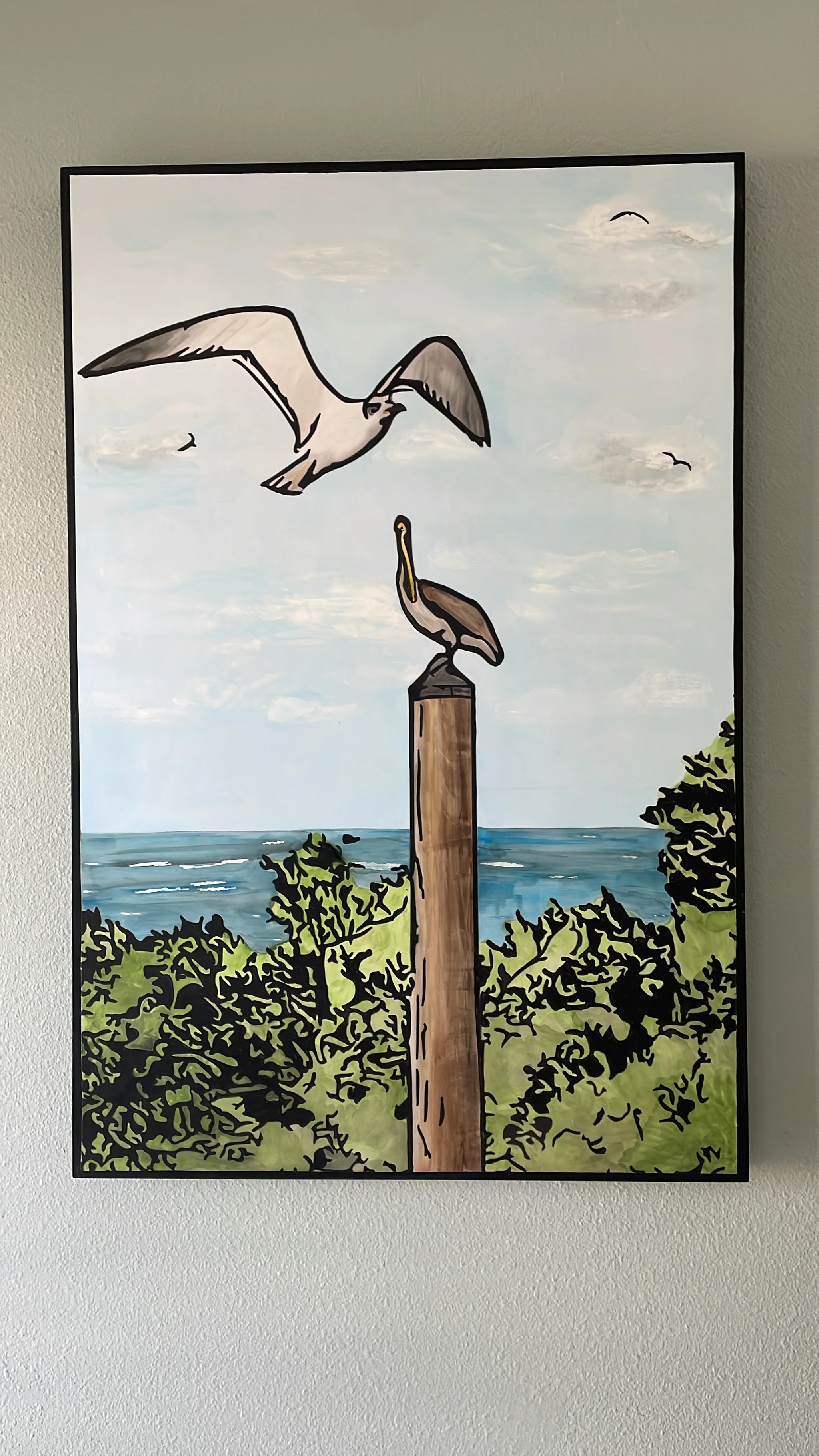 Pelican by the Sea