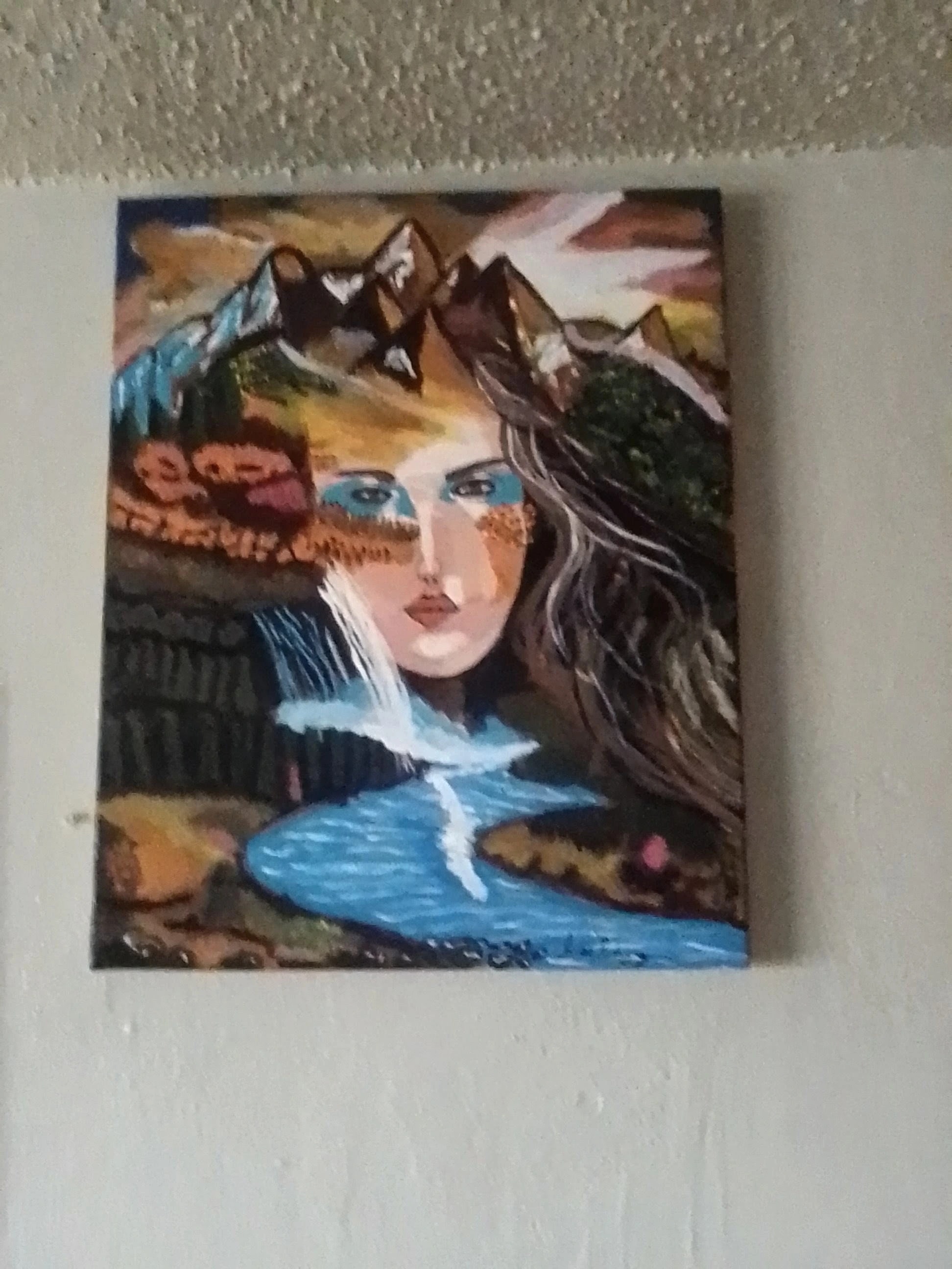 Mountain River Portrait