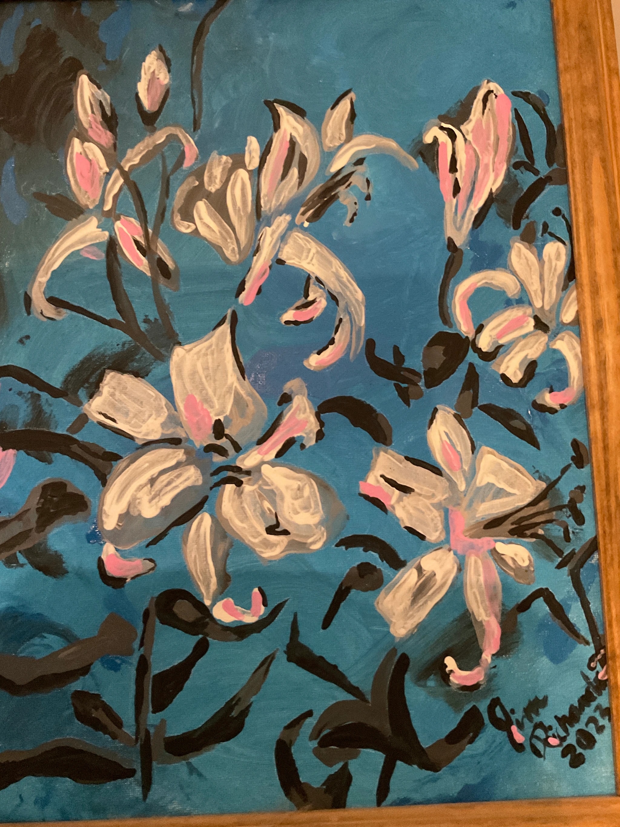 Blue Magnolia Study