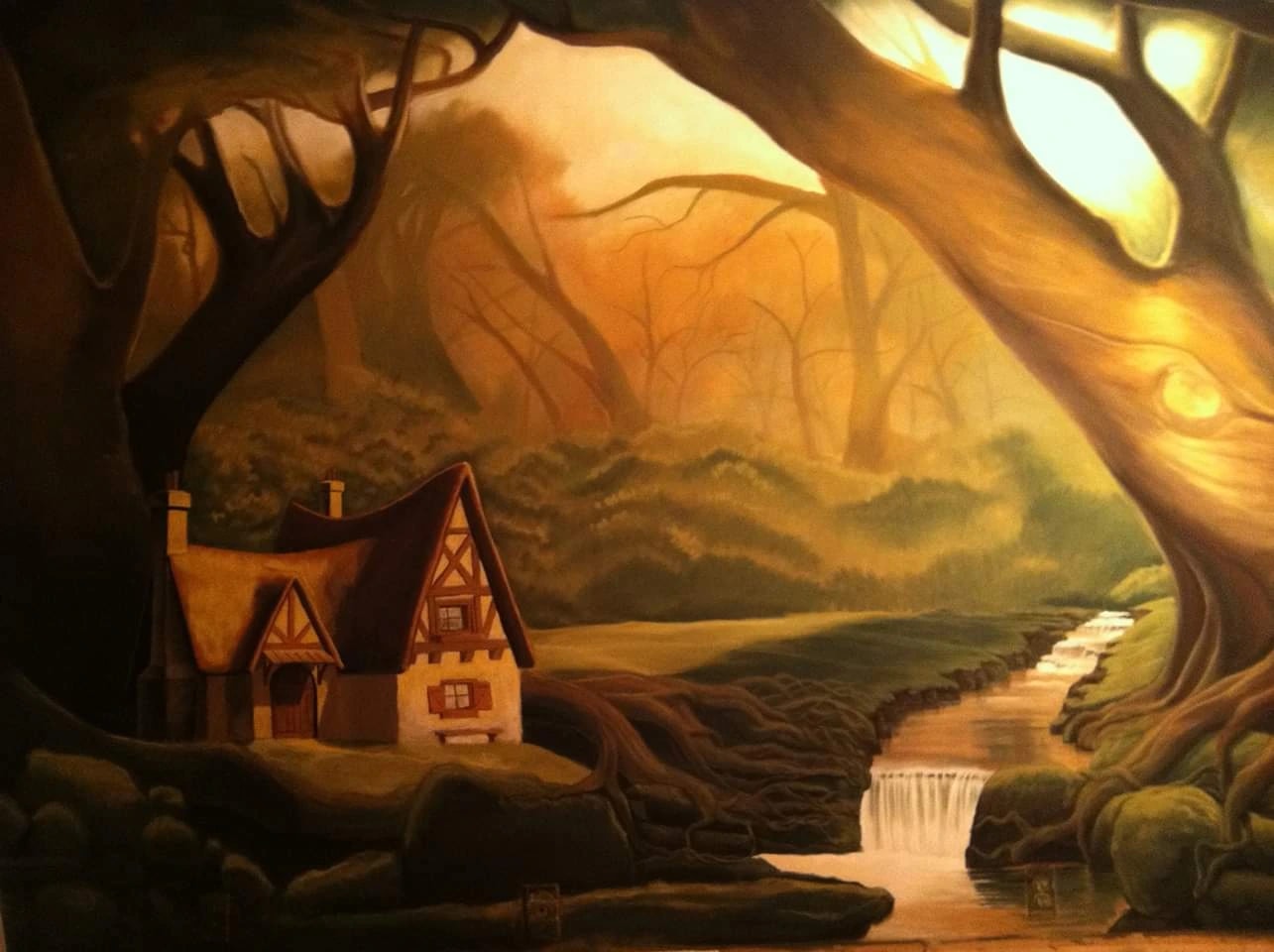 Fairy Cottage in an Enchanted Wood