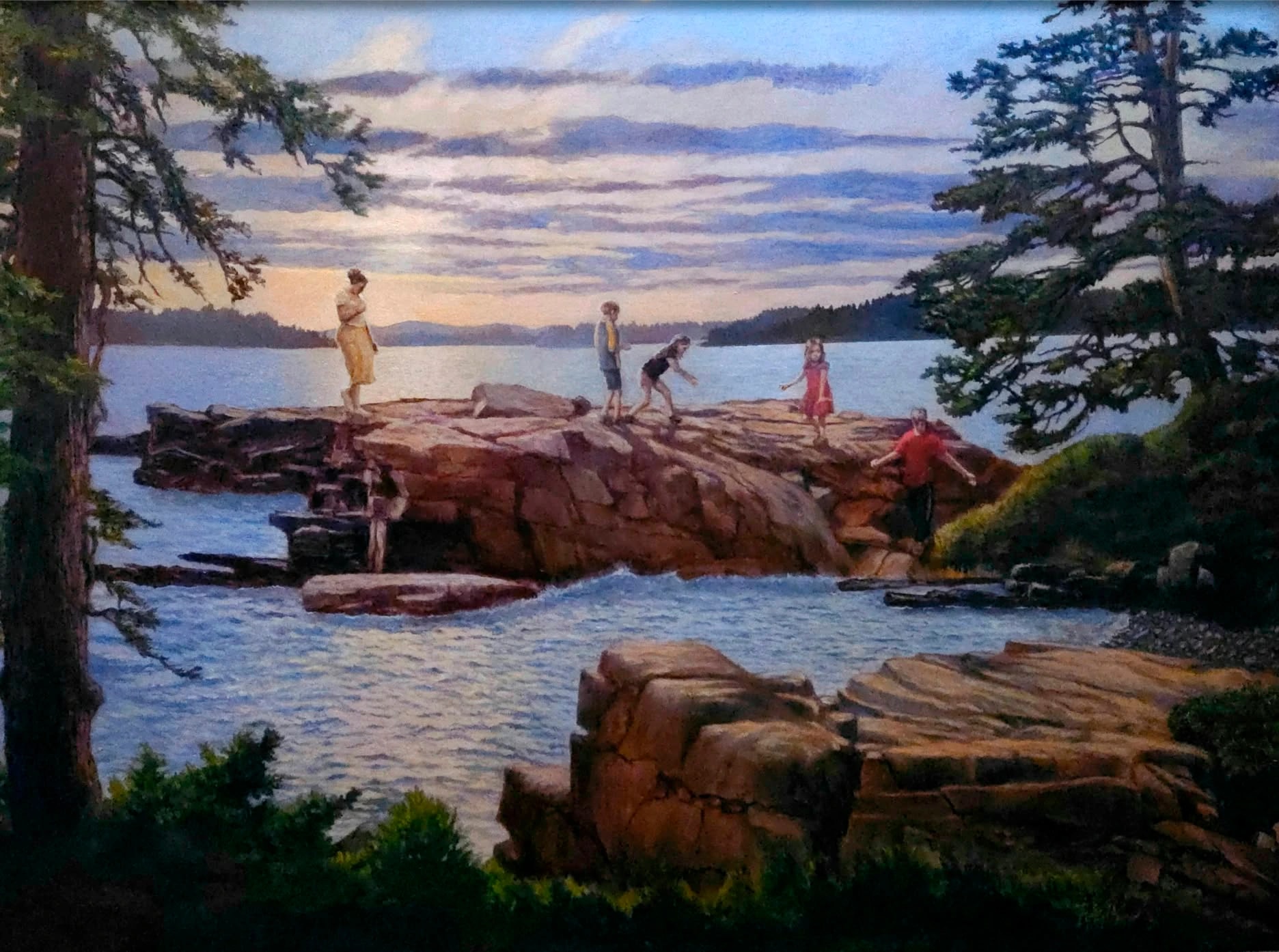 Evening Falls in Acadia