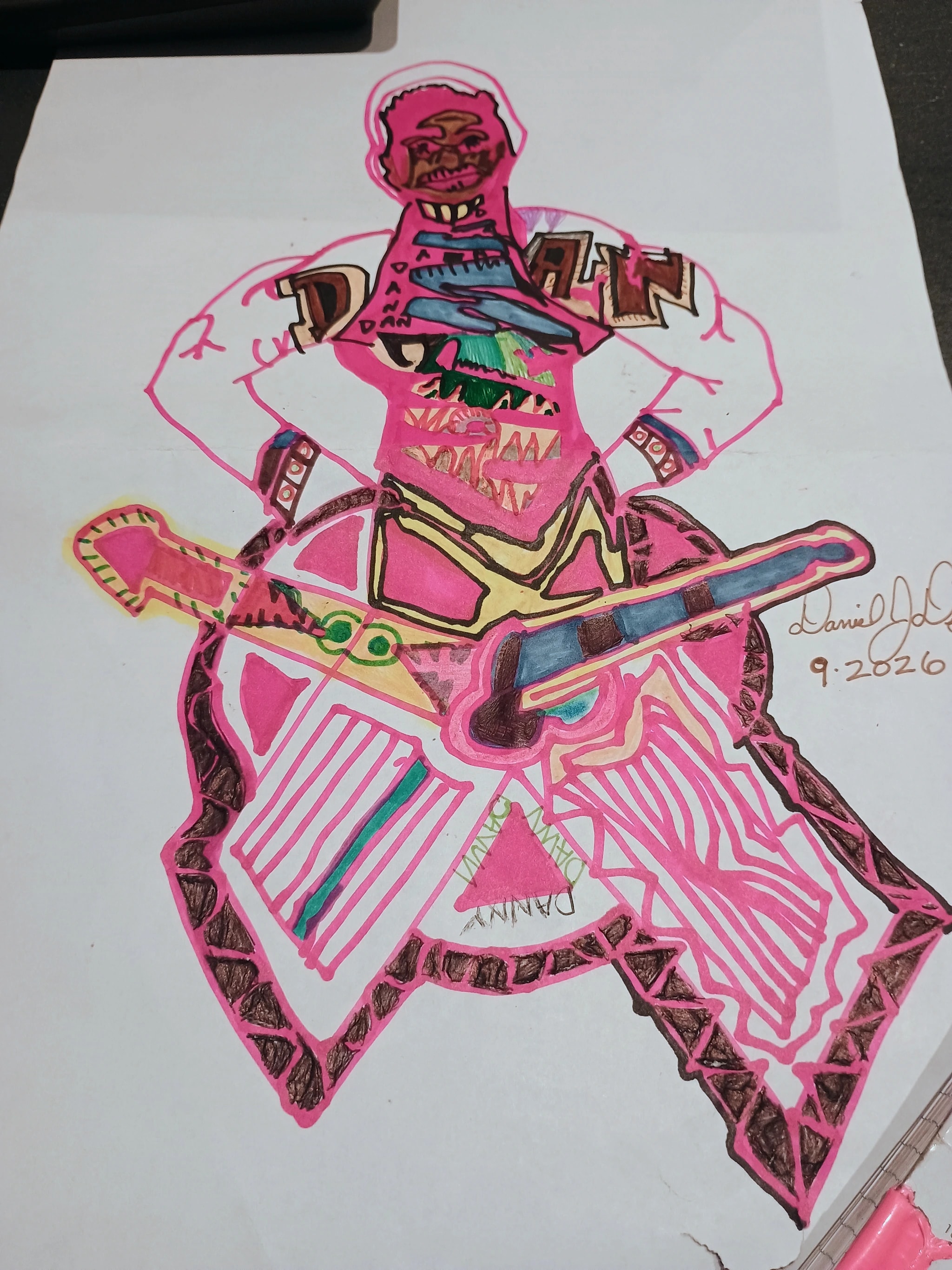 Pink Powerhouse wrestler