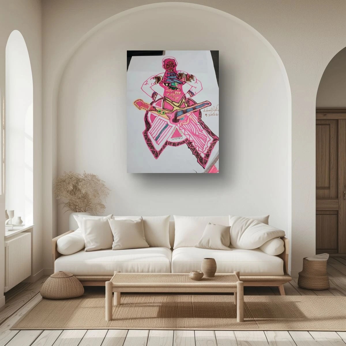 Geometric Guitarist