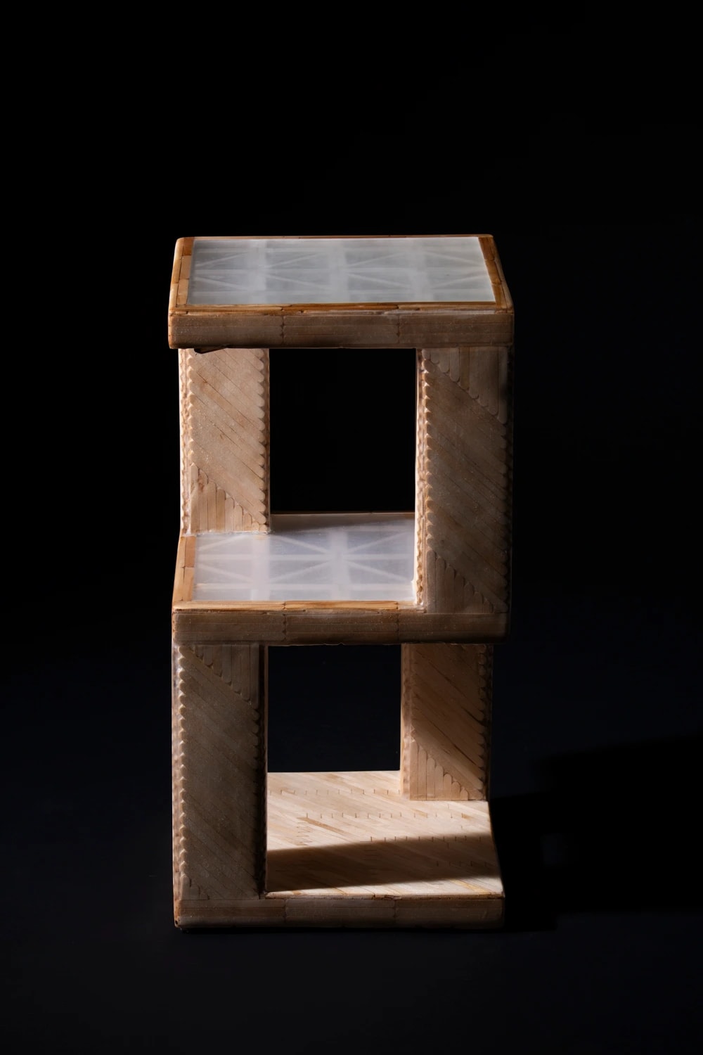 Bamboo Shelf Sculpture