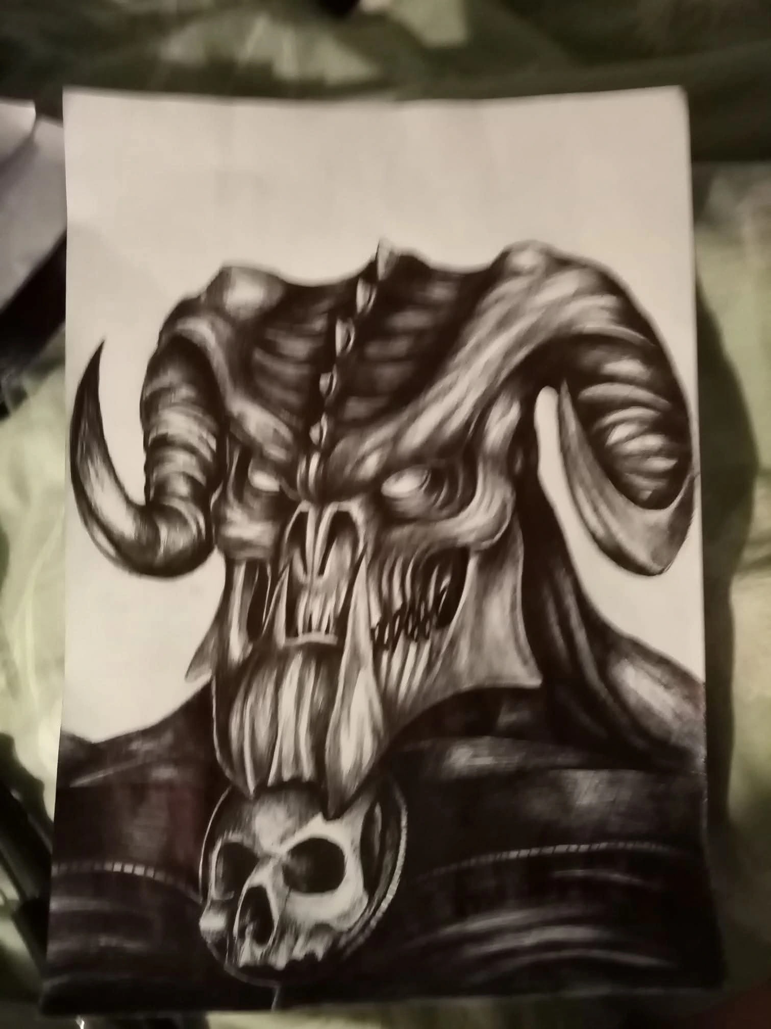 Horned Skull Revenant