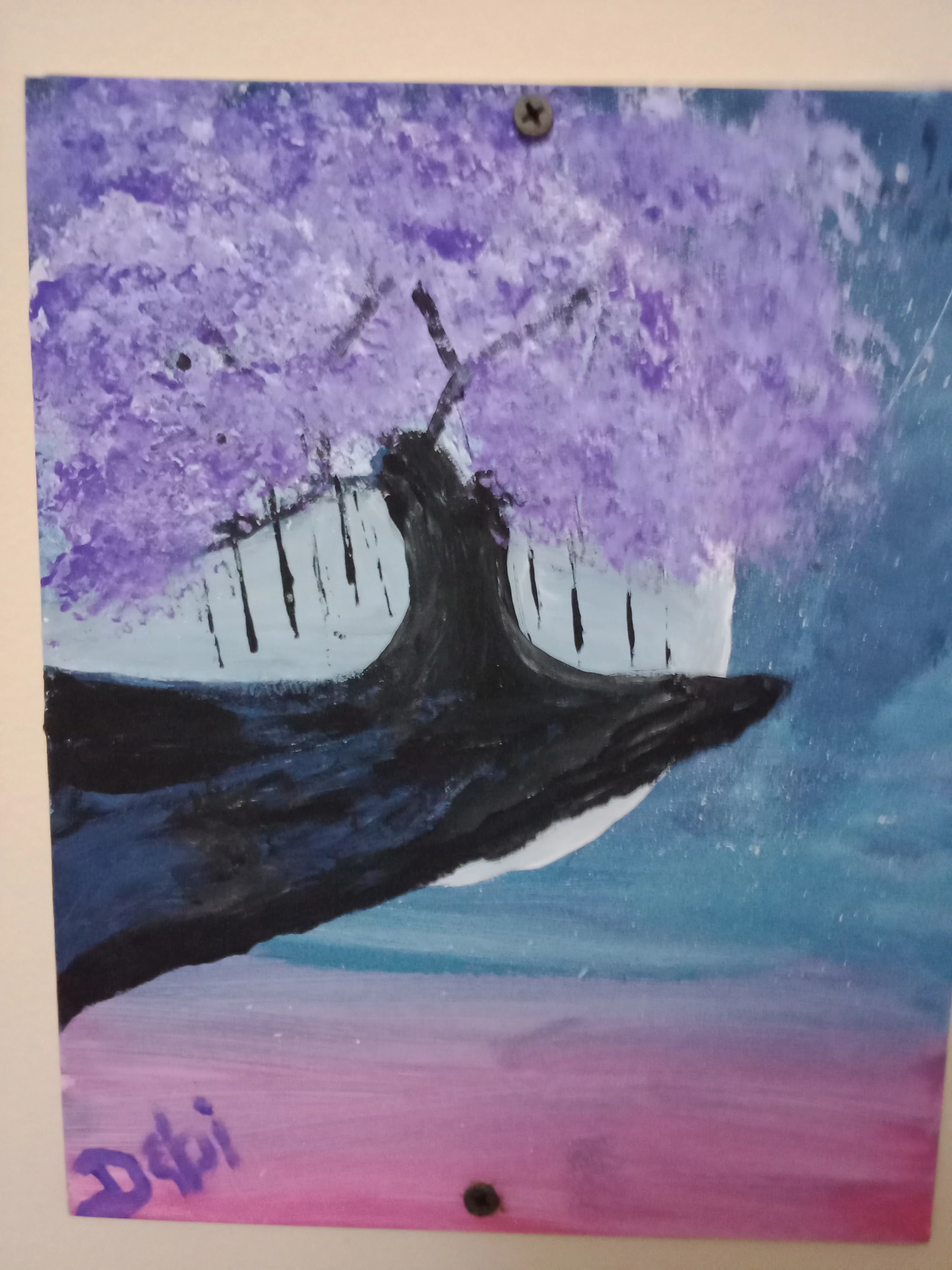 Lilac Lakeside Tree