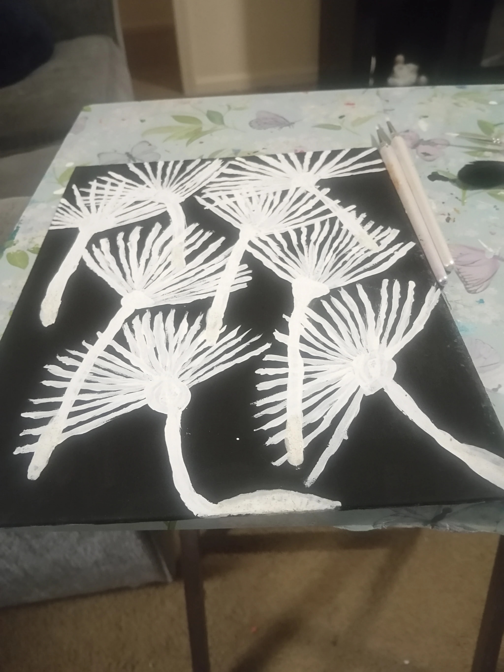 White Bloom Study