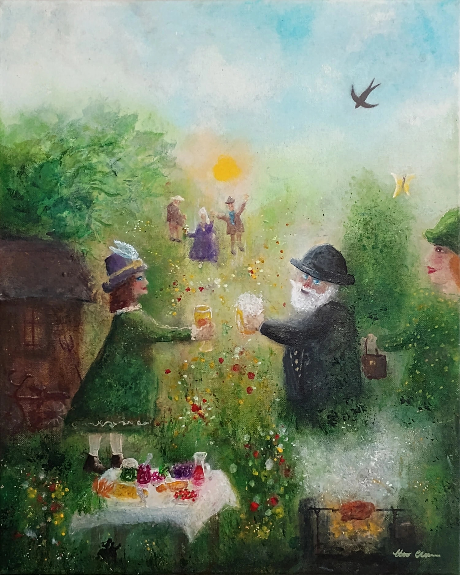 The garden party