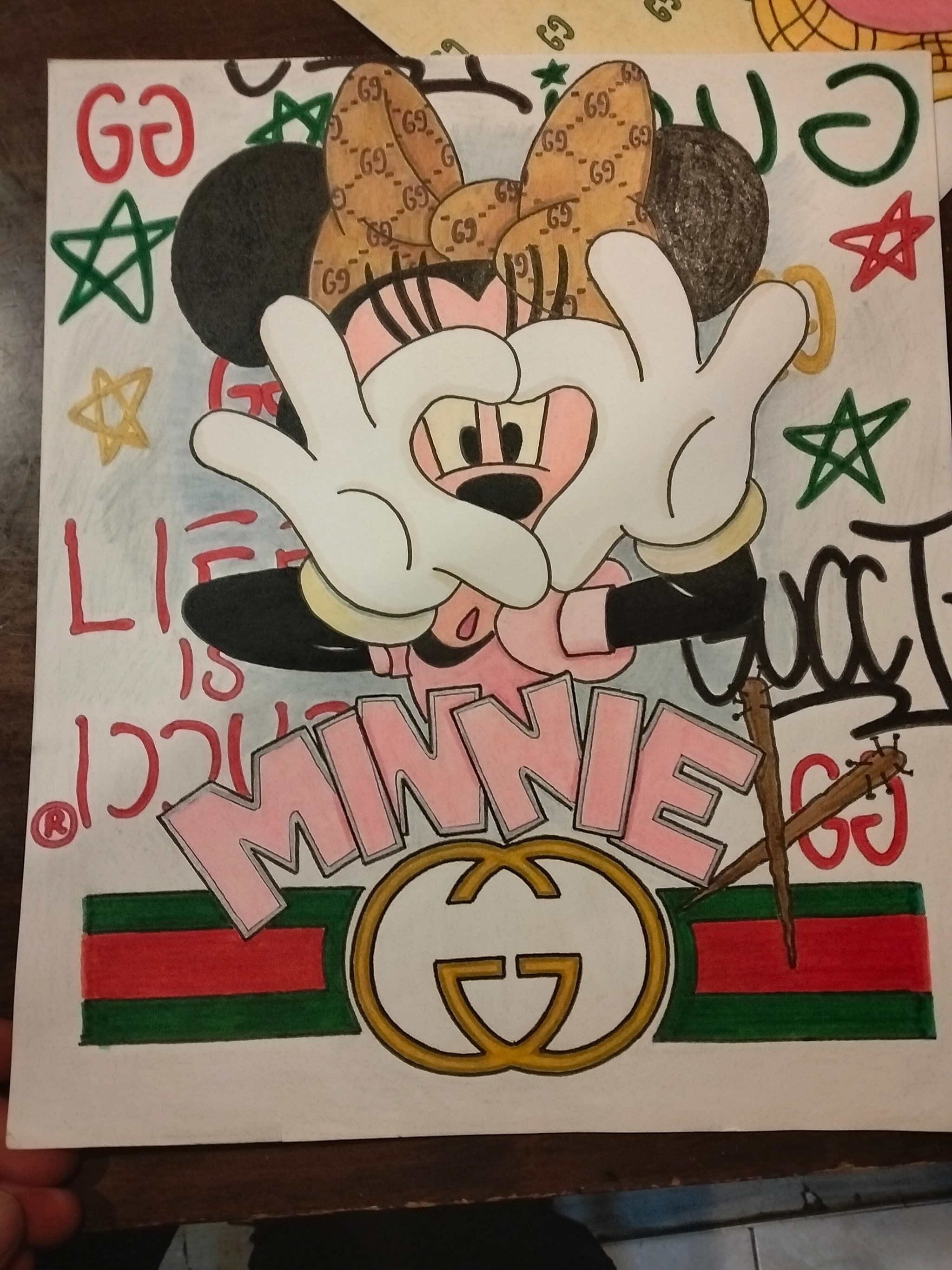 Minnie in Gucci