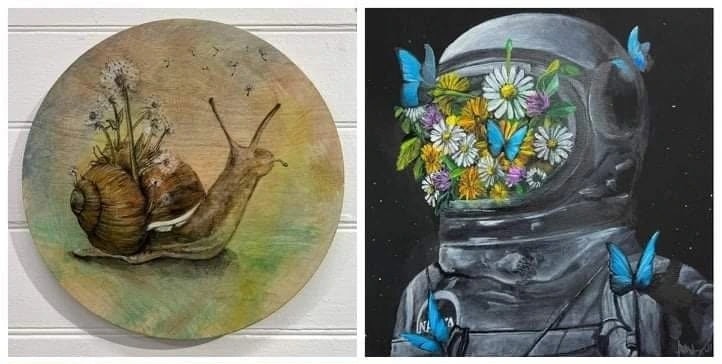 Snail and Space Garden