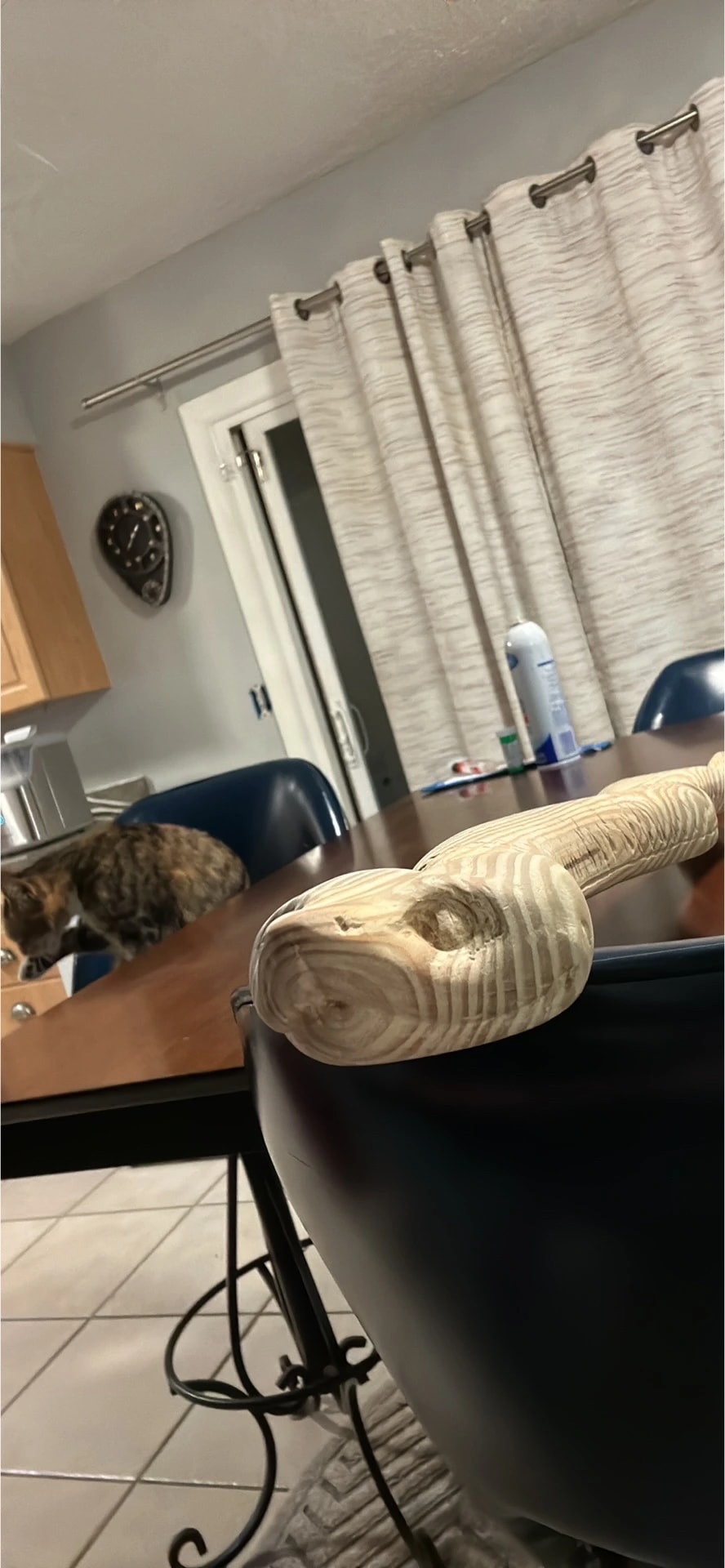 Carved Wood Form