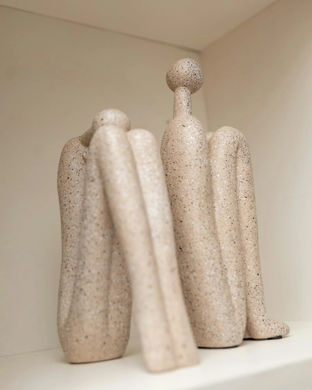 Speckled Ceramic Figures