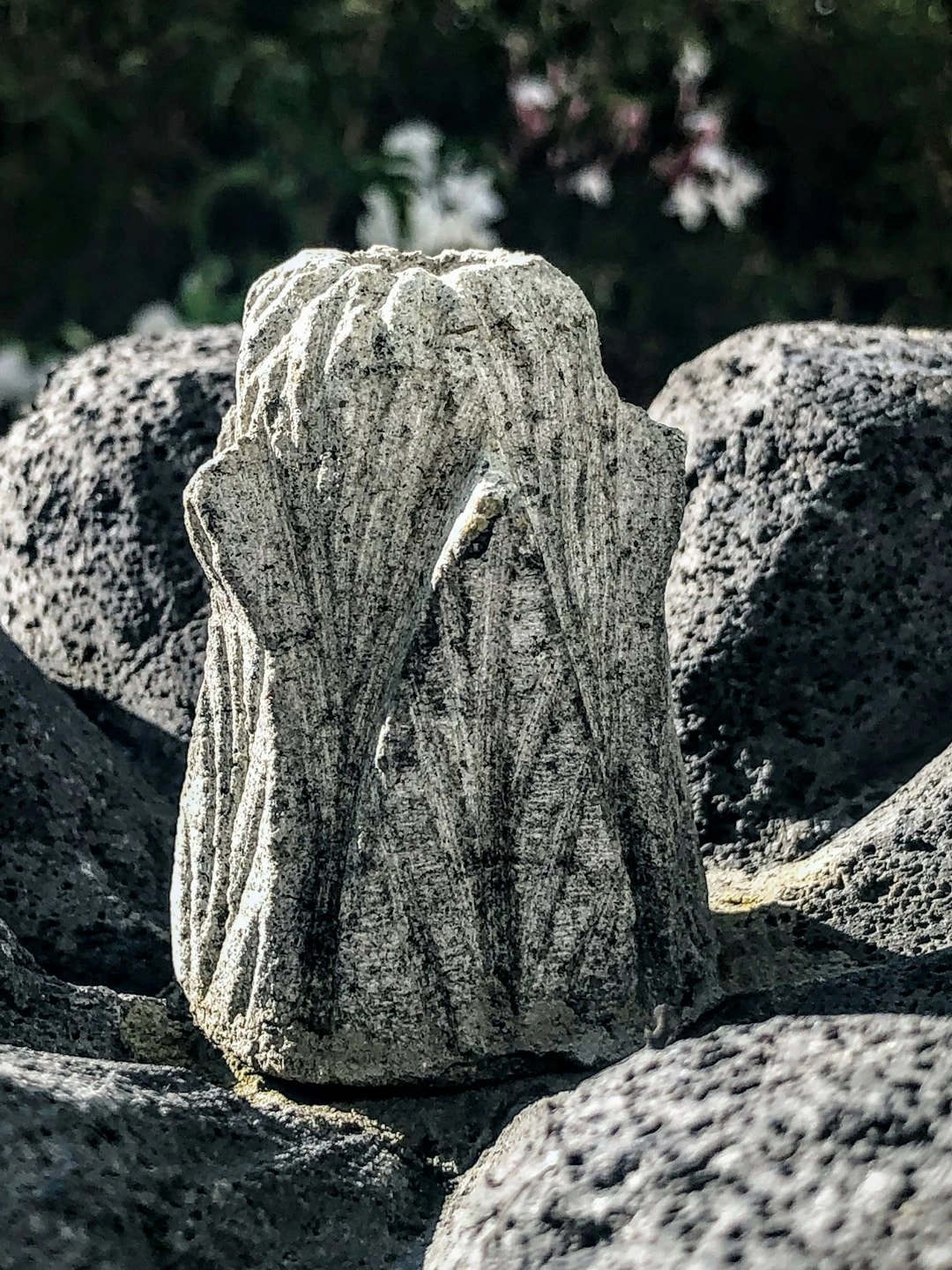 Weathered Stone Figure